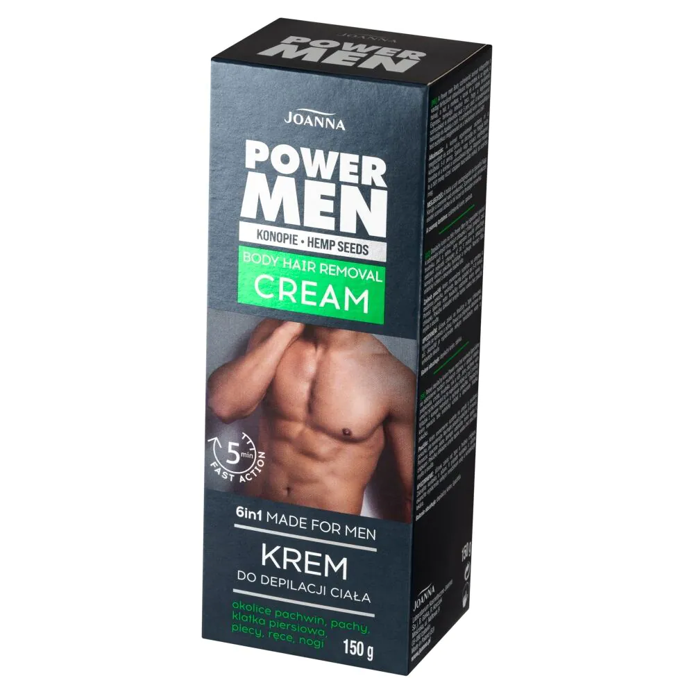 Joanna Power Men Αποτριχωτική Κρέμα Σώματος για Άνδρες