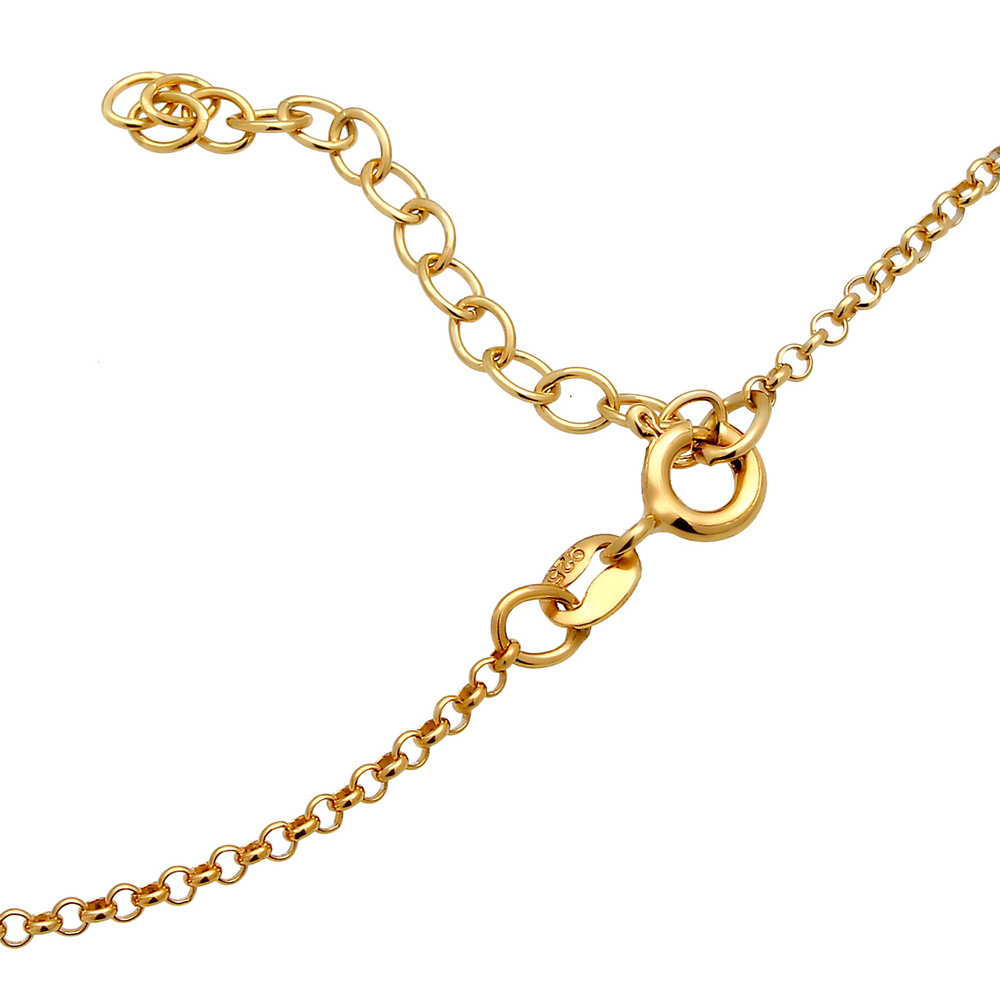 Elli Elli Collier Choker Pendentifs Minimal Basic avec des Cristaux Collier Femme - (9 collier