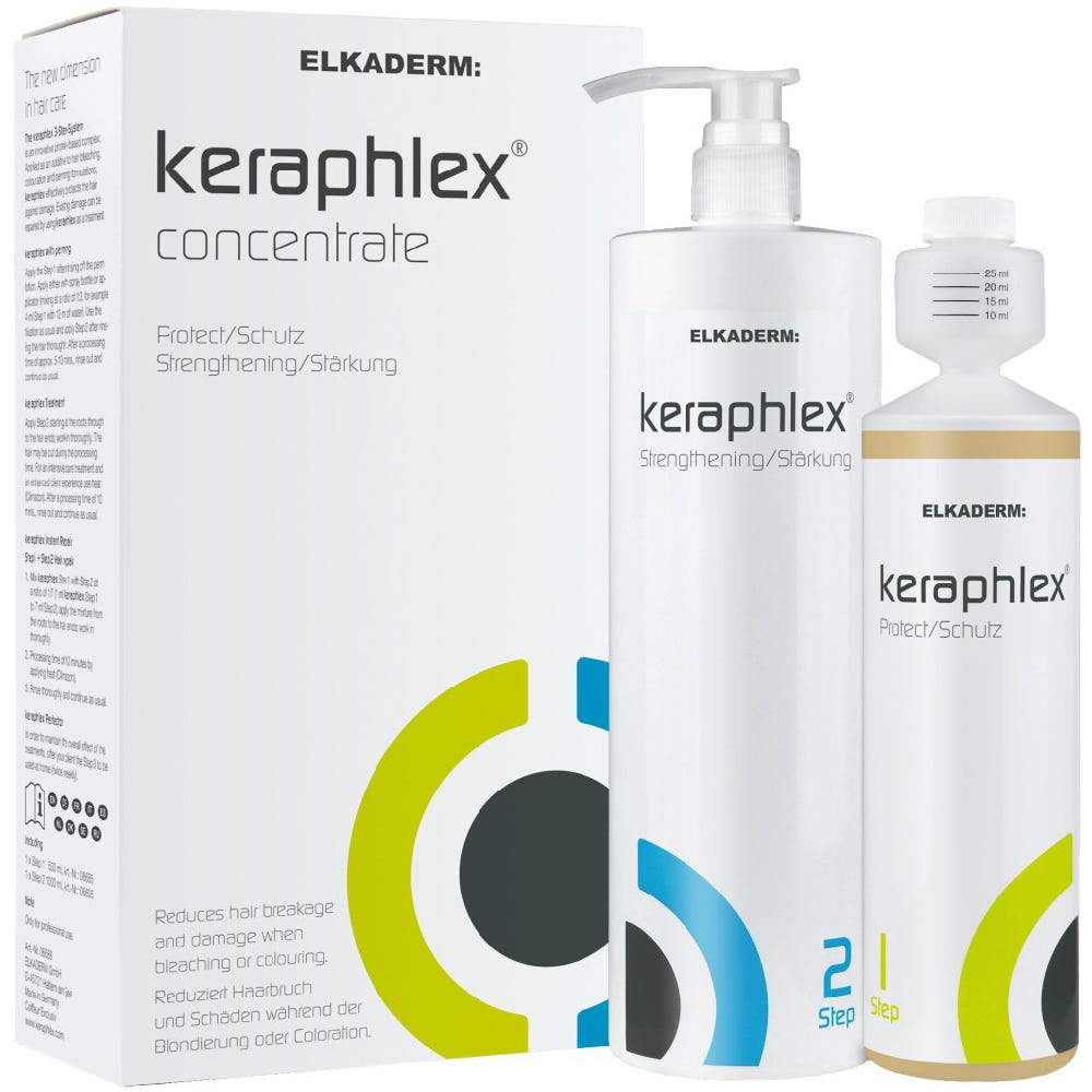 Elkaderm Keraphlex XXXL-Box Step 1 500 ml + Step 2 1000 ml