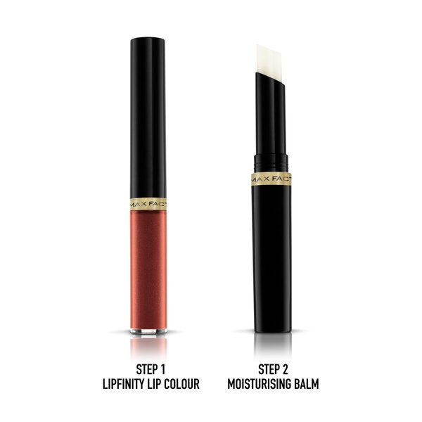 Labial de larga duración Max Factor Lipfinity 070 Spicy de 2 pasos, 2,3 ml