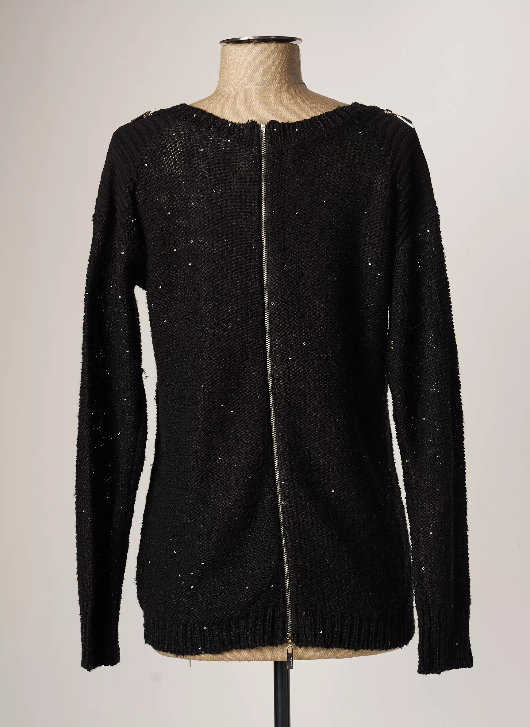 Marble Pulls Femme couleur noir