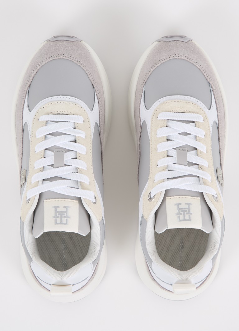 Teniși Tommy Hilfiger din piele cu logo