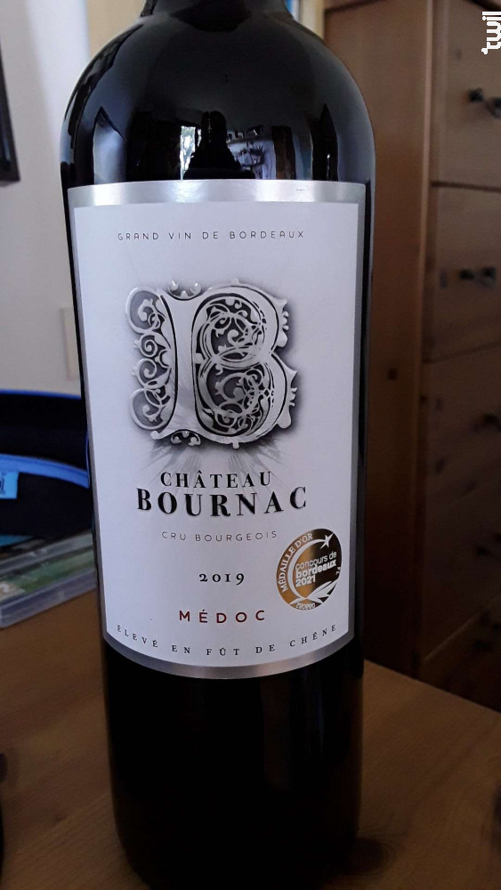 Château Bournac Cru Bourgeois Vignobles Secret Vin Rouge●Médoc 2019 75cl