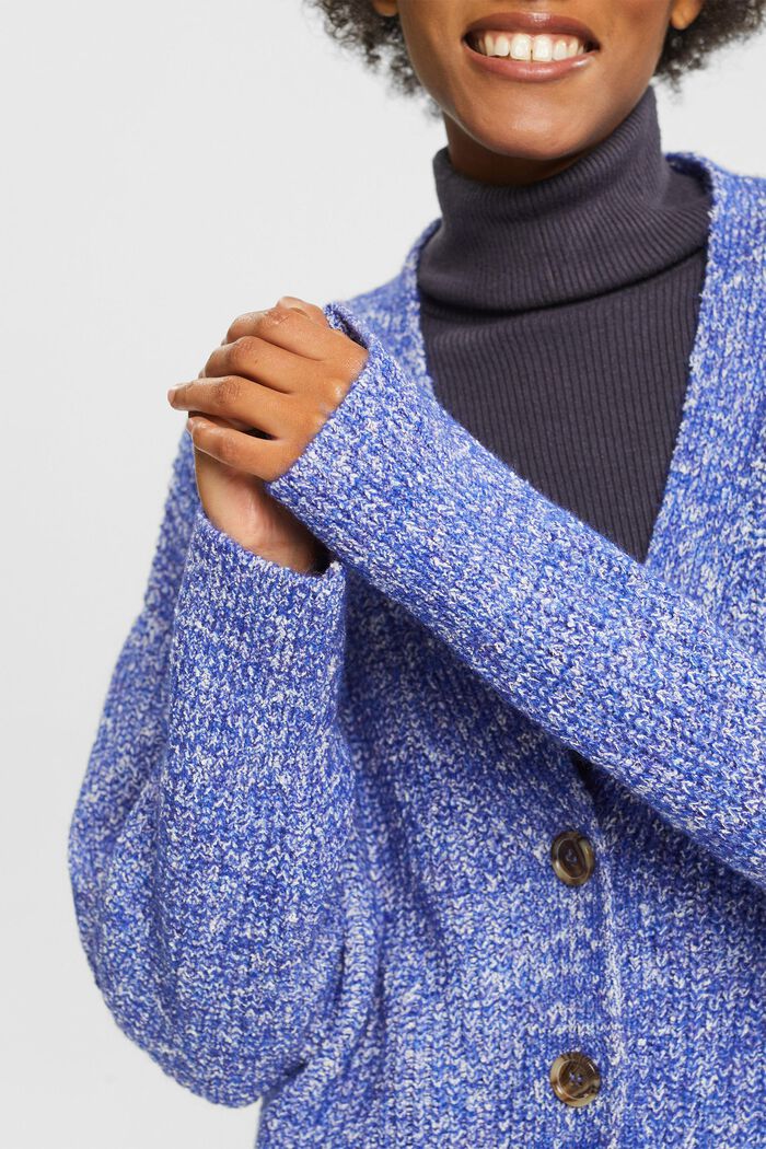 Cardigan mit V-Ausschnitt