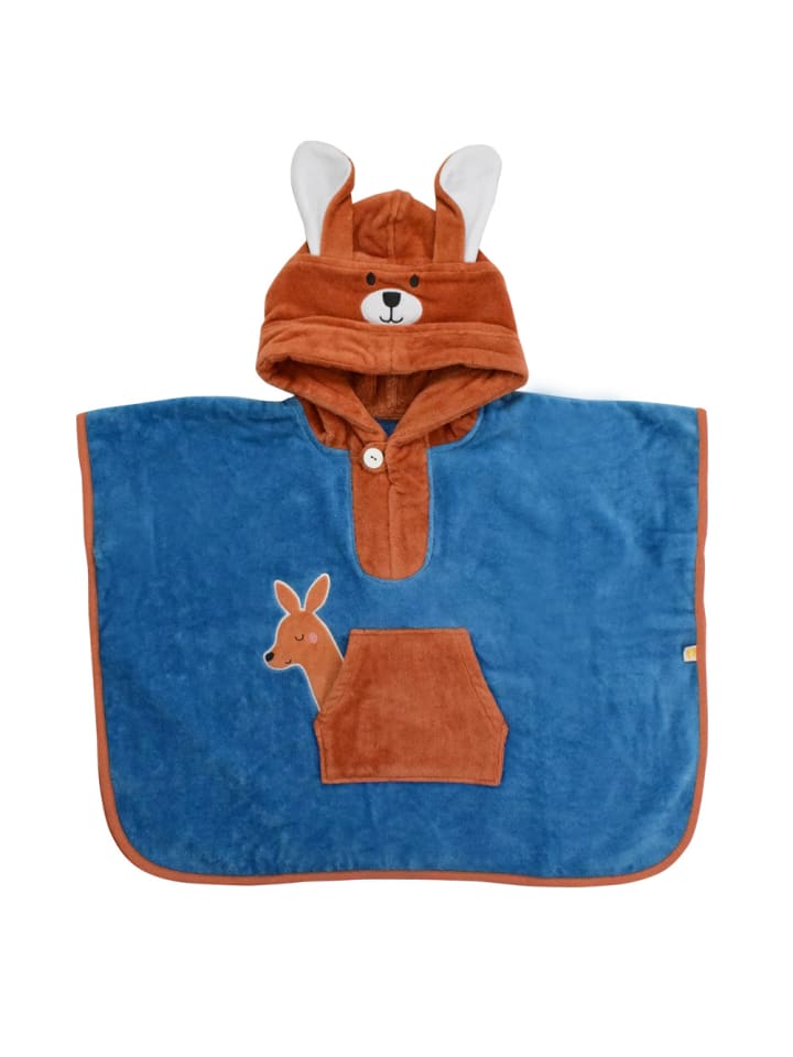 Schlummersack Frottee Badeponcho in Braun günstig kaufen