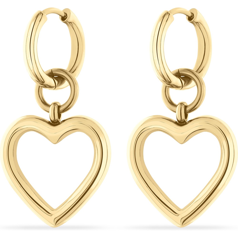 GMK Collection Créoles Acier inoxydable Boucles d'oreilles