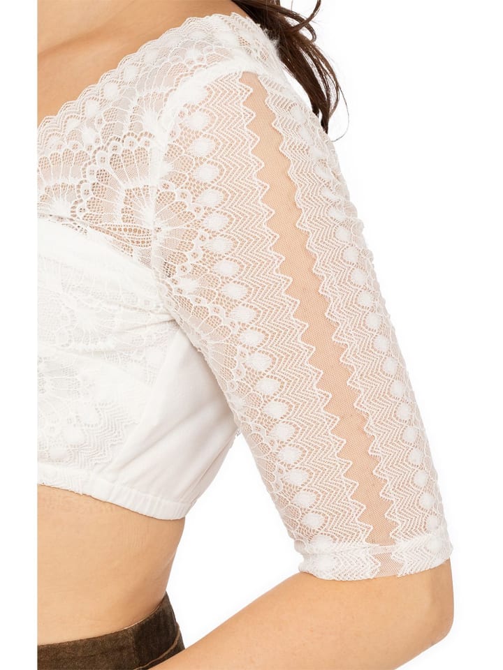 MarJo Dirndlbluse FORSTEN in offwhite günstig kaufen