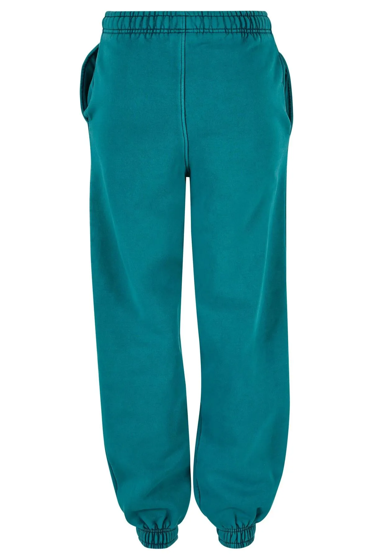 Urban Classics  Damen Sweatpants mit hoher Taille und Stonewashed-Effekt