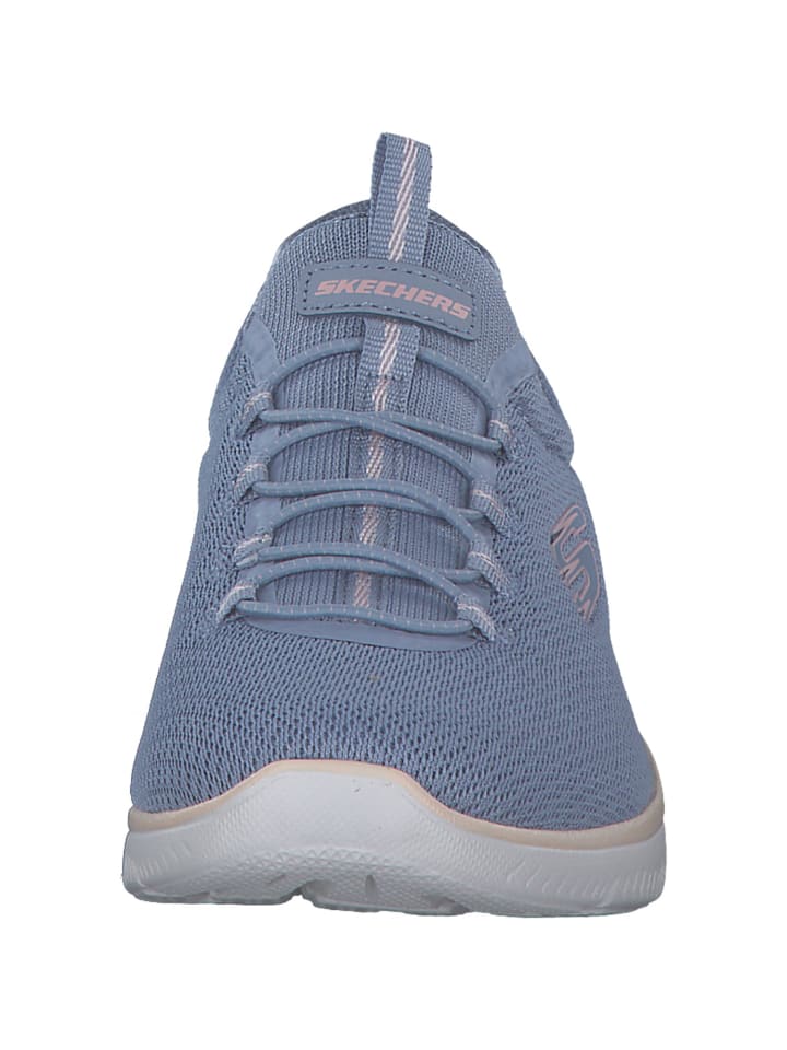 Skechers Schnürschuhe in Blau günstig kaufen