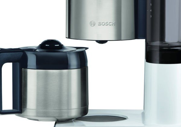 BOSCH Filterkaffeemaschine TKA8A681 Styline, 1,1l Kaffeekanne, Papierfilter 1x4, mit Thermokanne