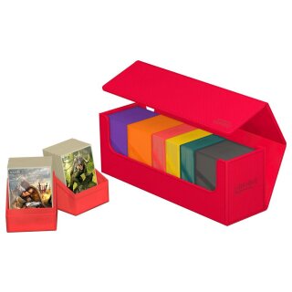 Ultimate Guard Arkhive 400+ XenoSkin Monocolor Rot