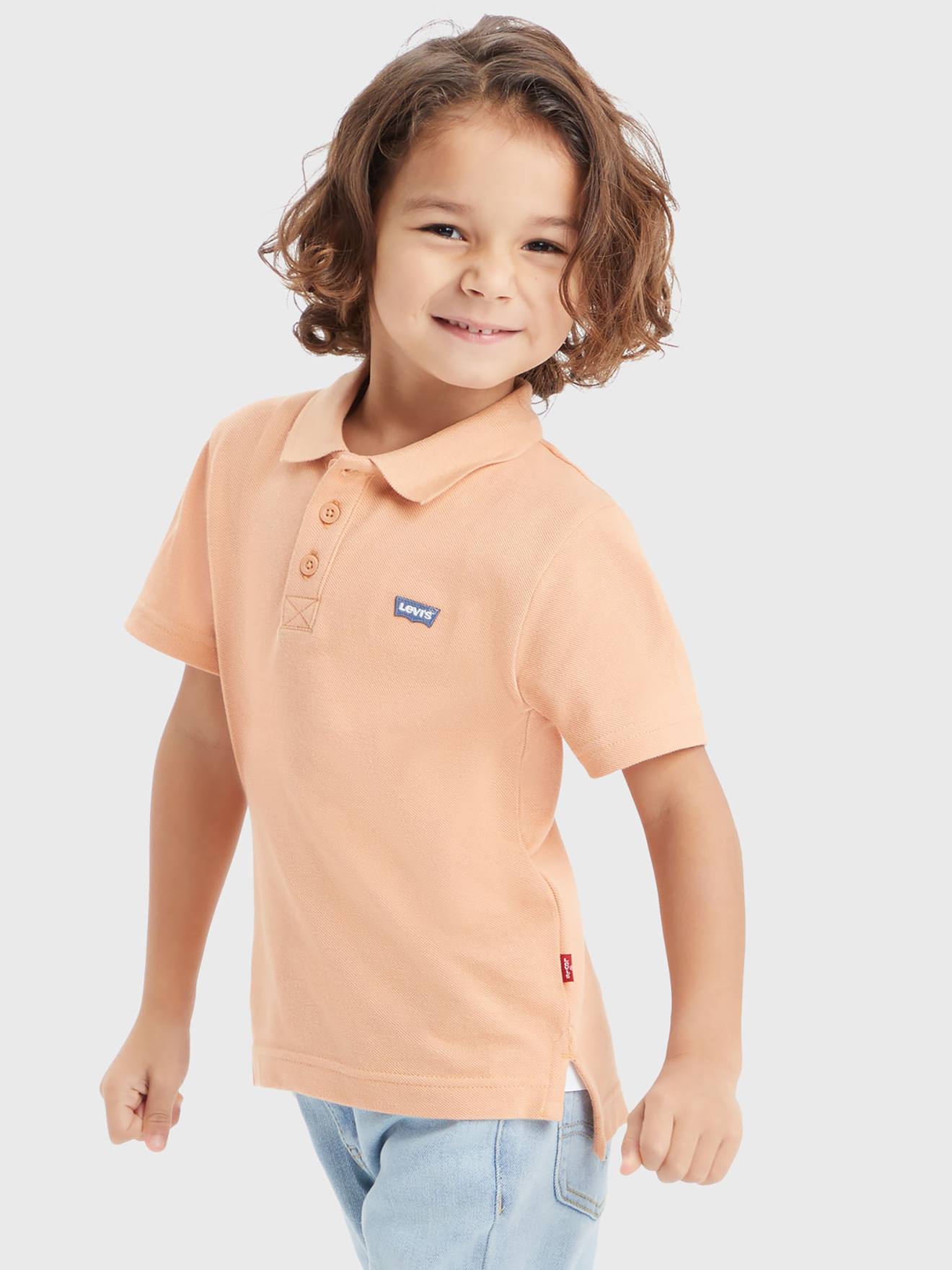 Levis Jungen Poloshirt Levi's - mandelgrün