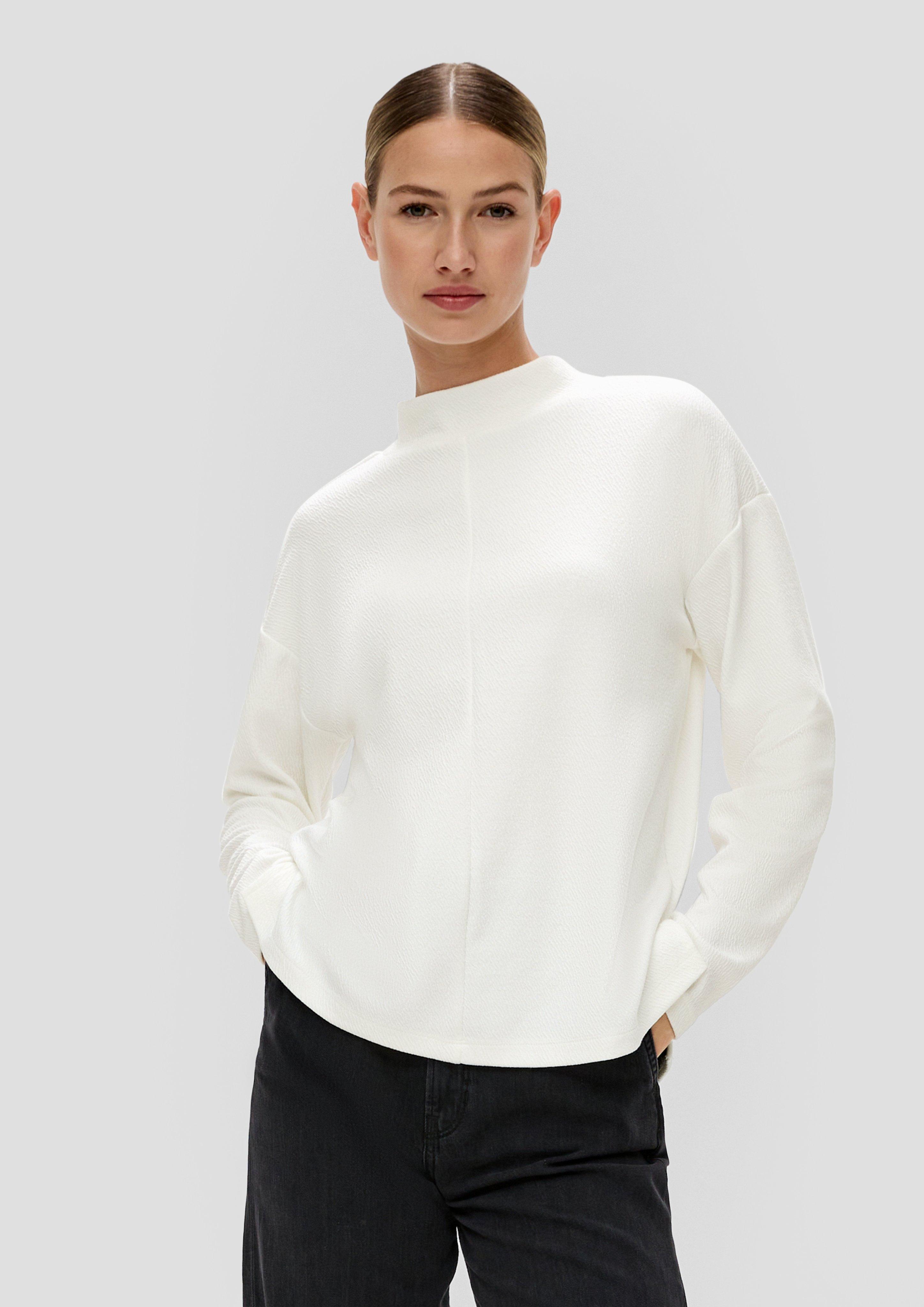Doubleface-Sweatshirt mit Musterstruktur  2139872-0210