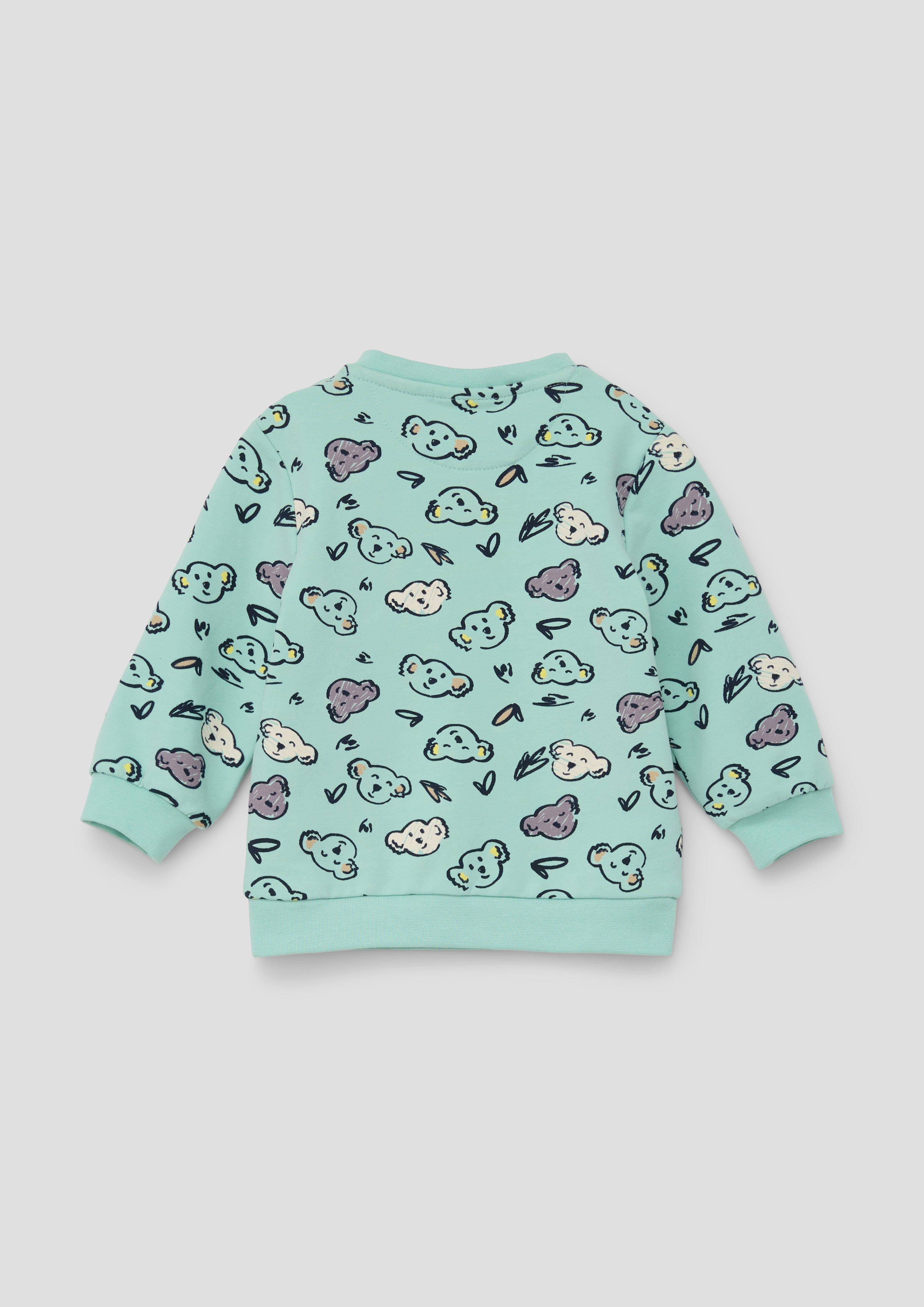 Sweatshirt mit All-over-Print  2140129-60A1