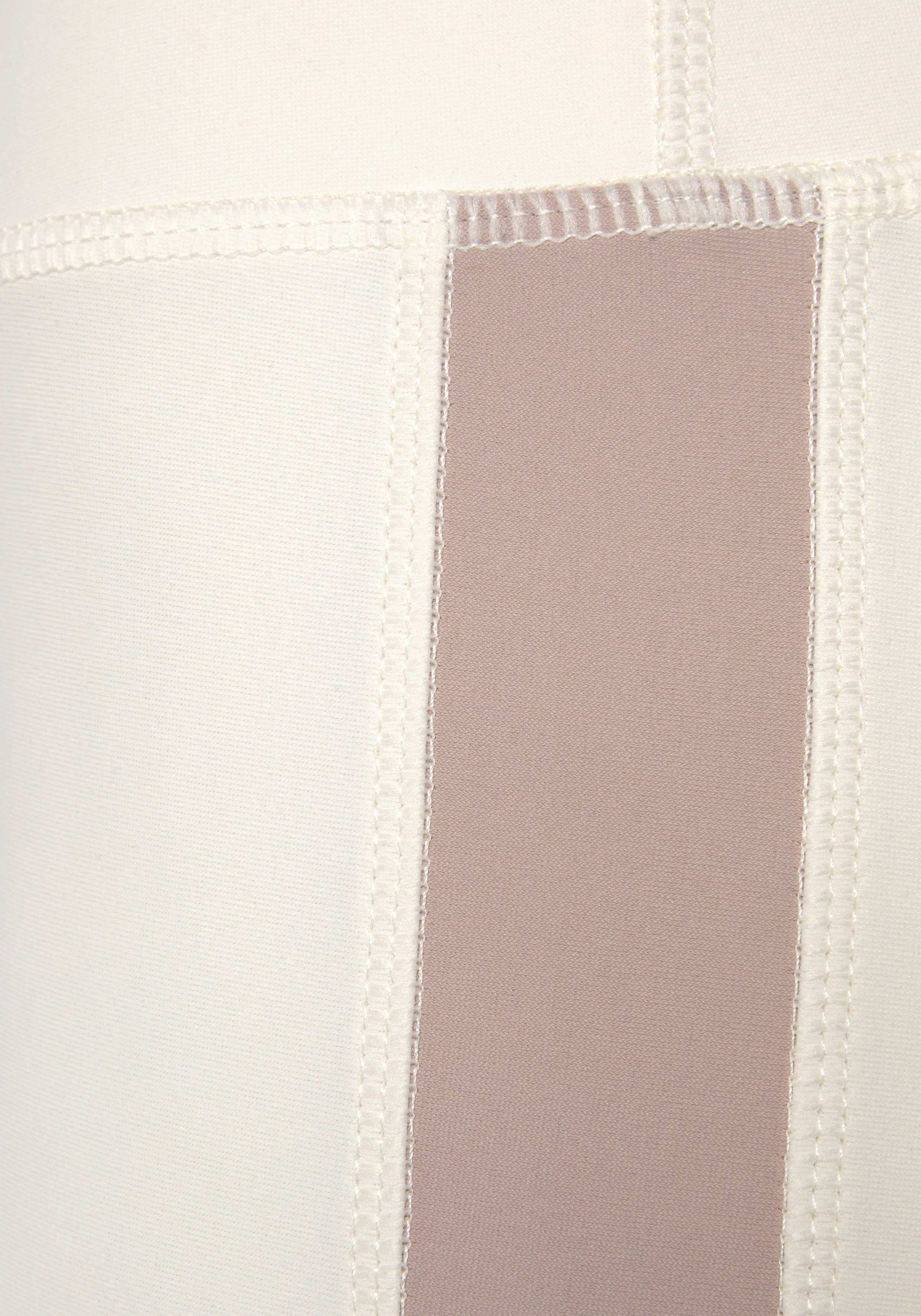 LASCANA ACTIVE 7/8-Leggings (1-tlg) mit Netzeinsätzen