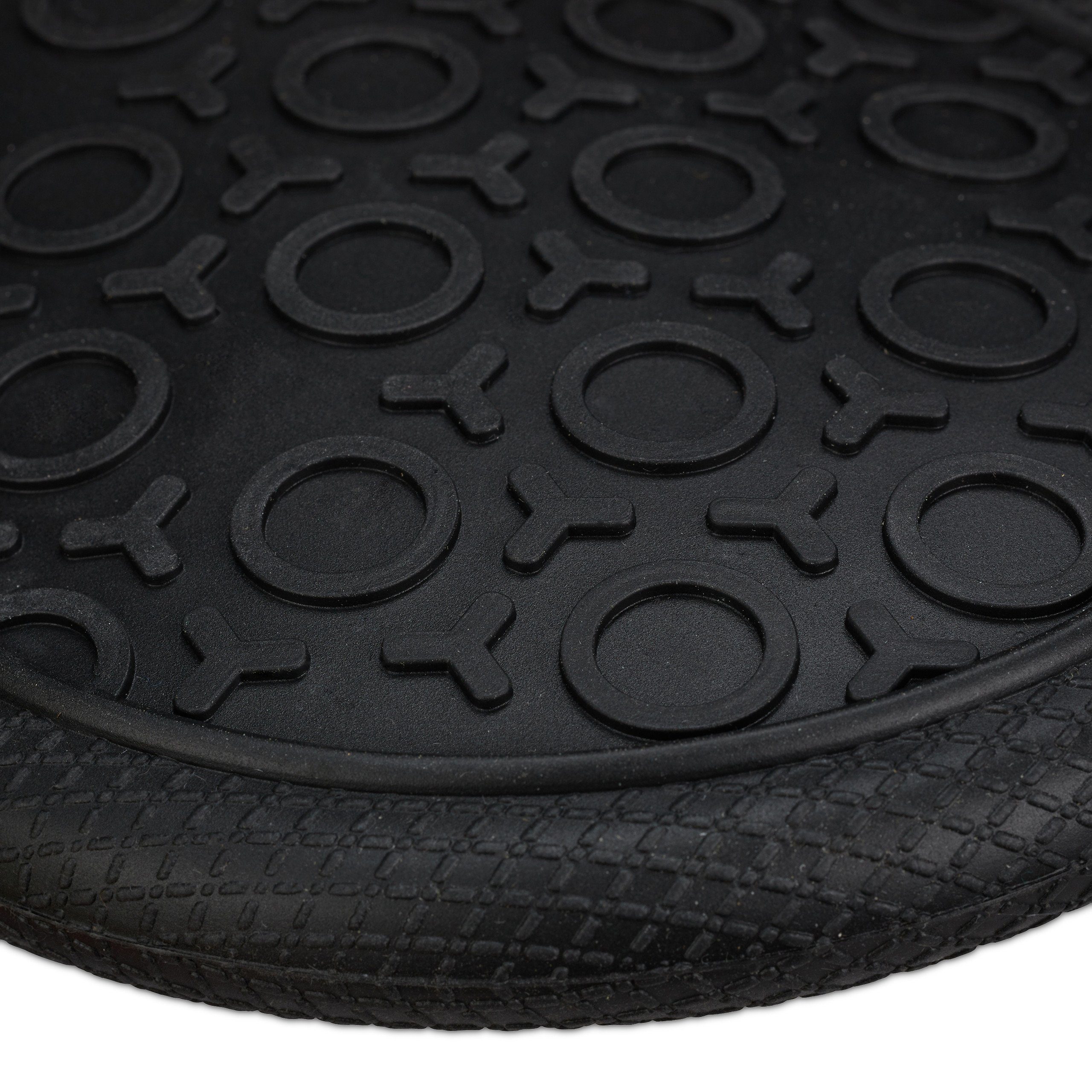relaxdays Topfhandschuhe Ofenhandschuhe Silikon, Schwarz