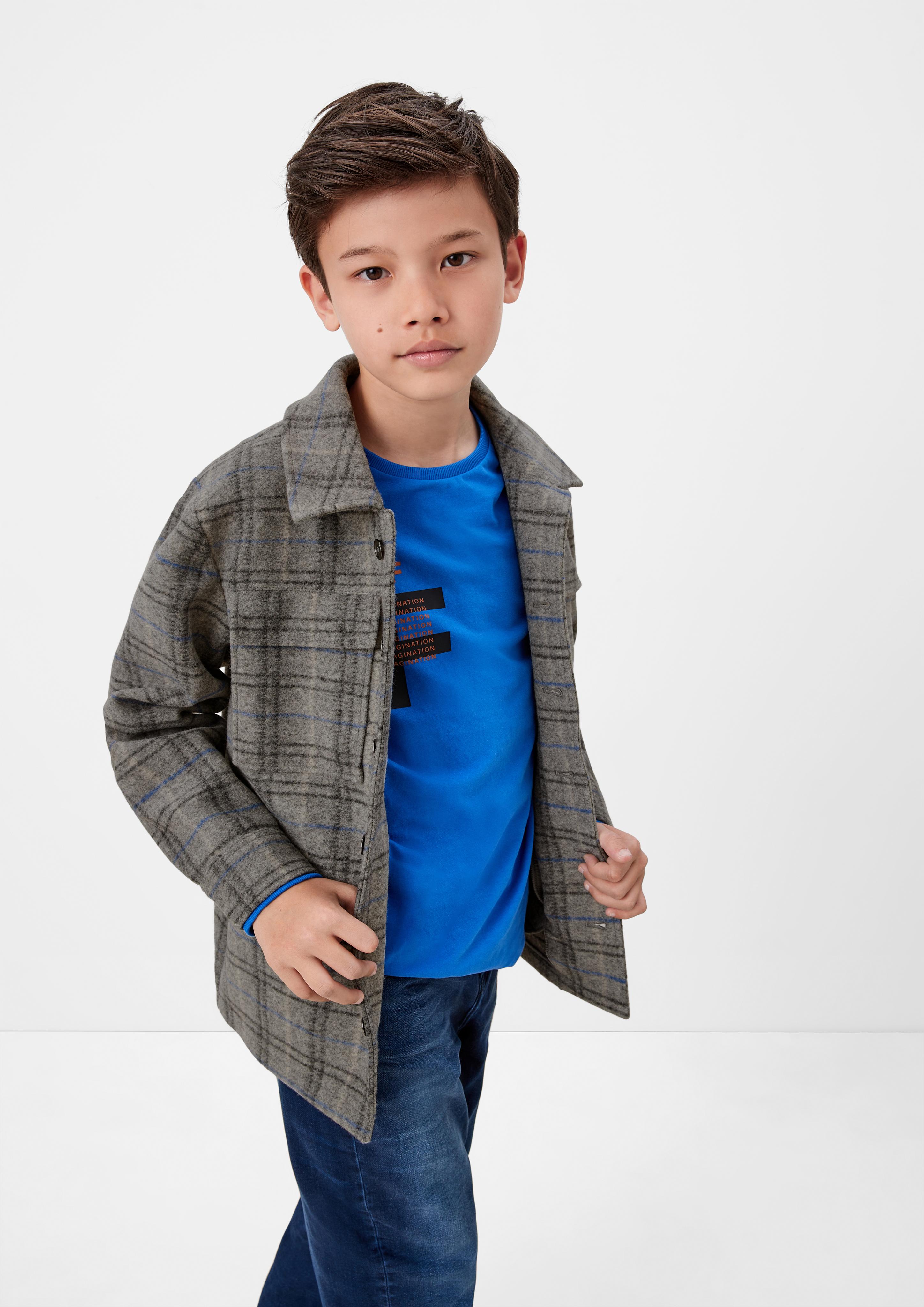 Overshirt aus weichem Fleece  2123623-97N2