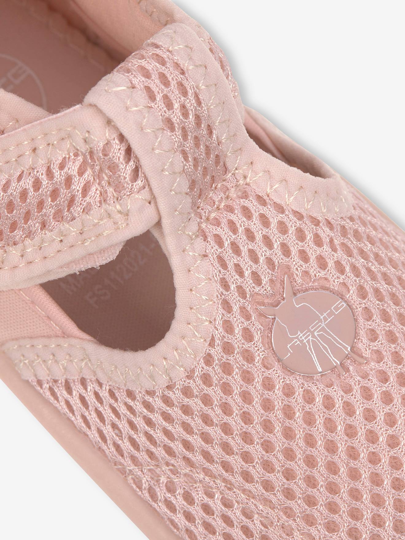 Sandales de plage LÄSSIG rose poudré