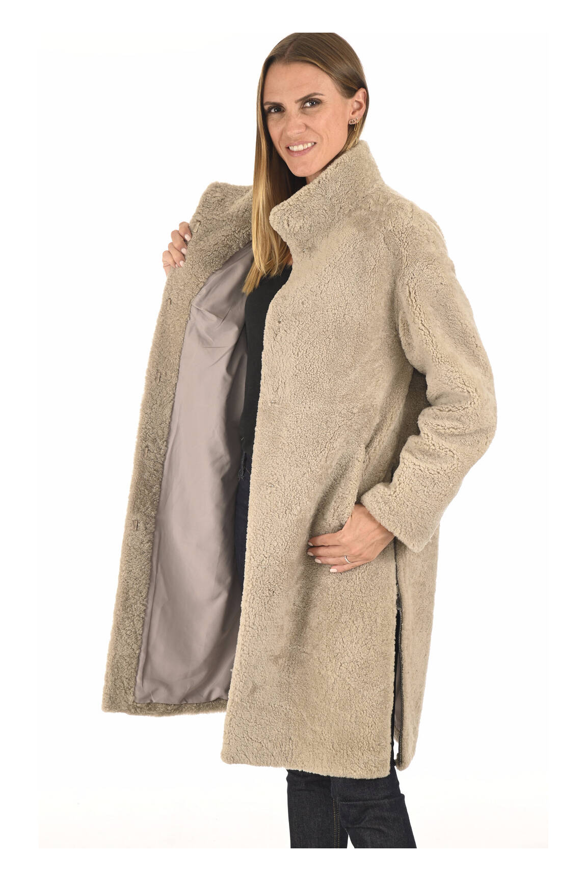 Levinsky Manteaux Longs Femme couleur gris