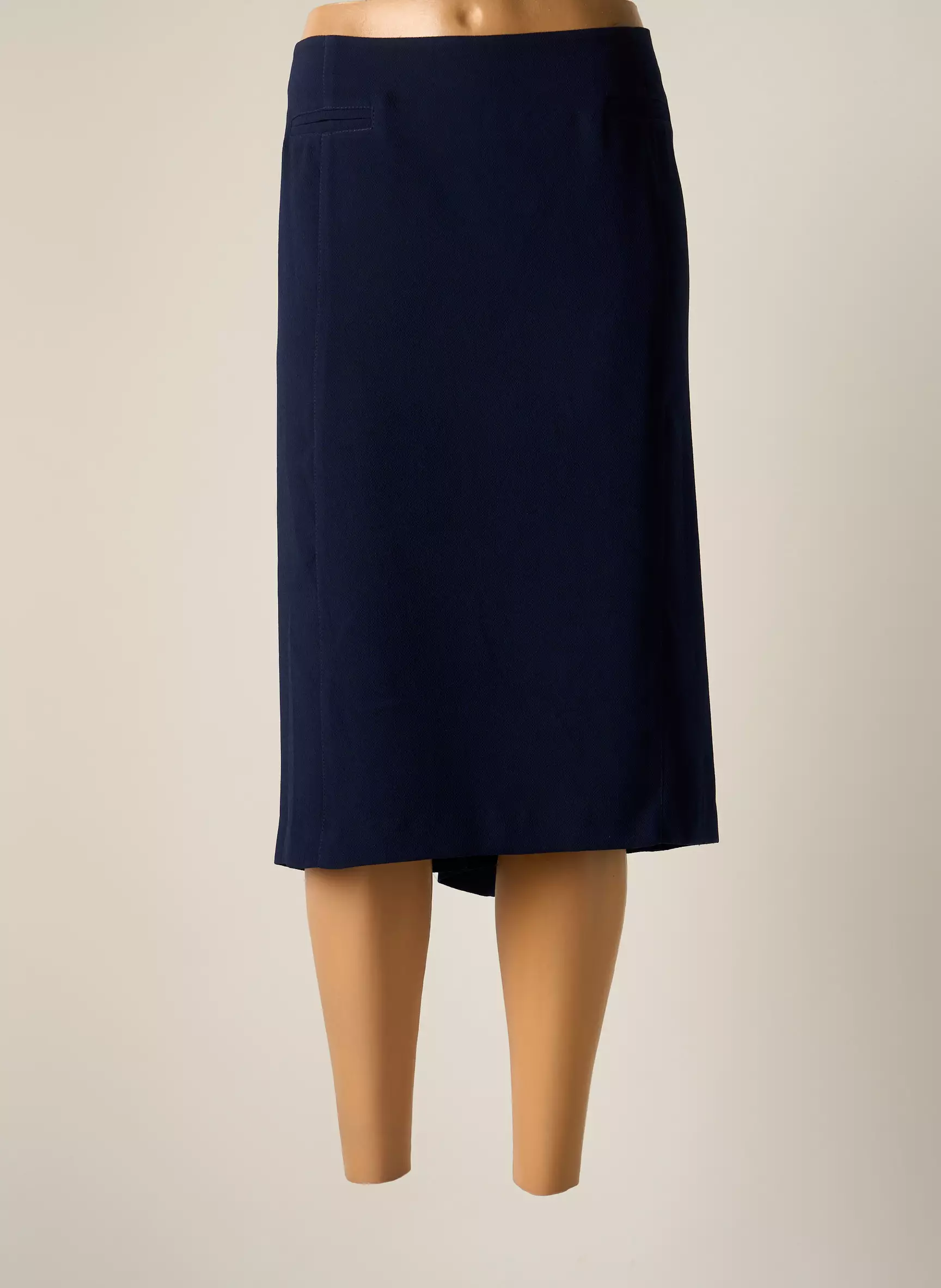 Jumfil Jupes Mi Longues Femme couleur bleu