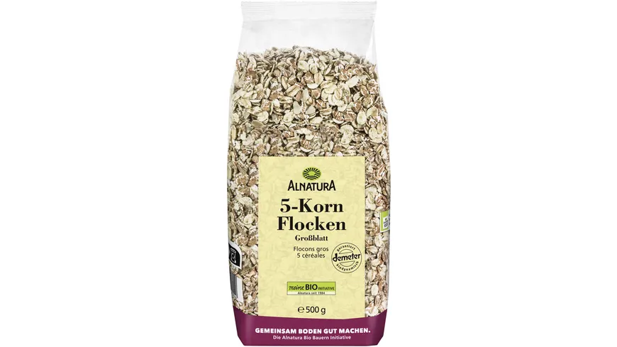 Alnatura Bio 5-Korn-Flocken 500 g
