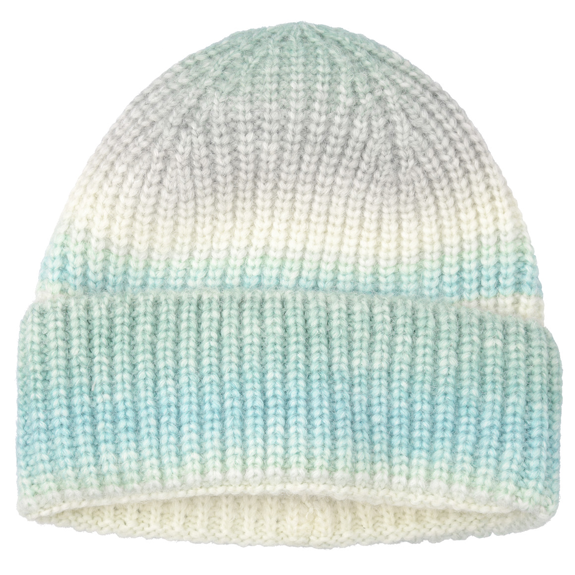 Mädchen Strickmütze mit Farbverlauf
