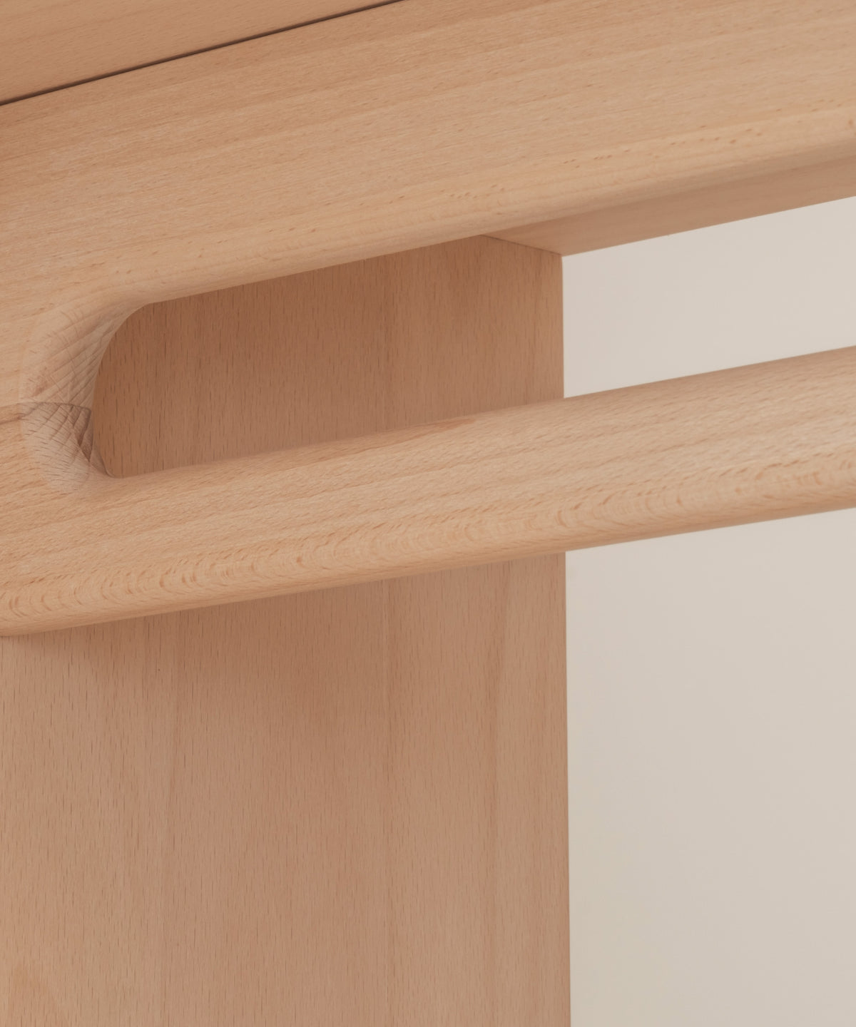 Montessori Kleiderschrank Buche