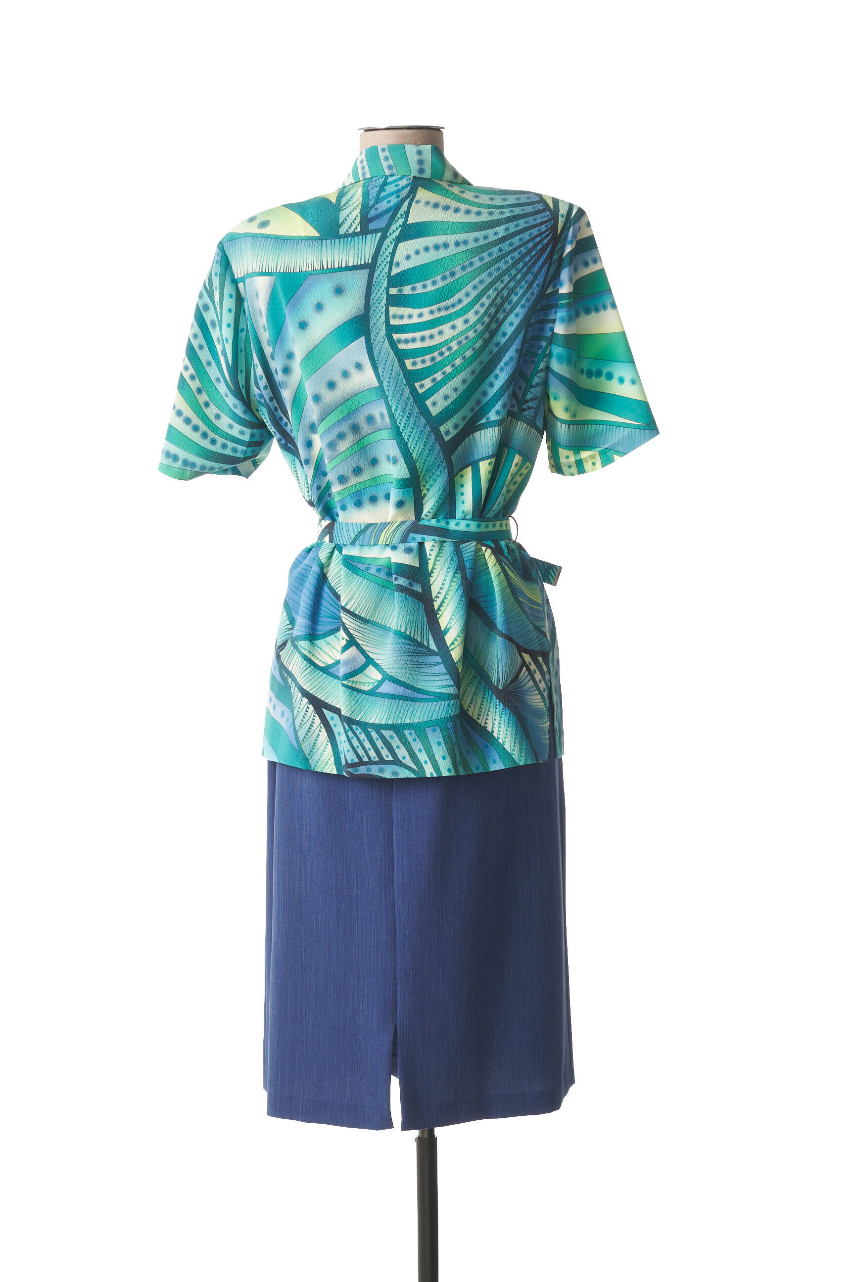 France Rivoire Ensembles Robe Femme couleur bleu
