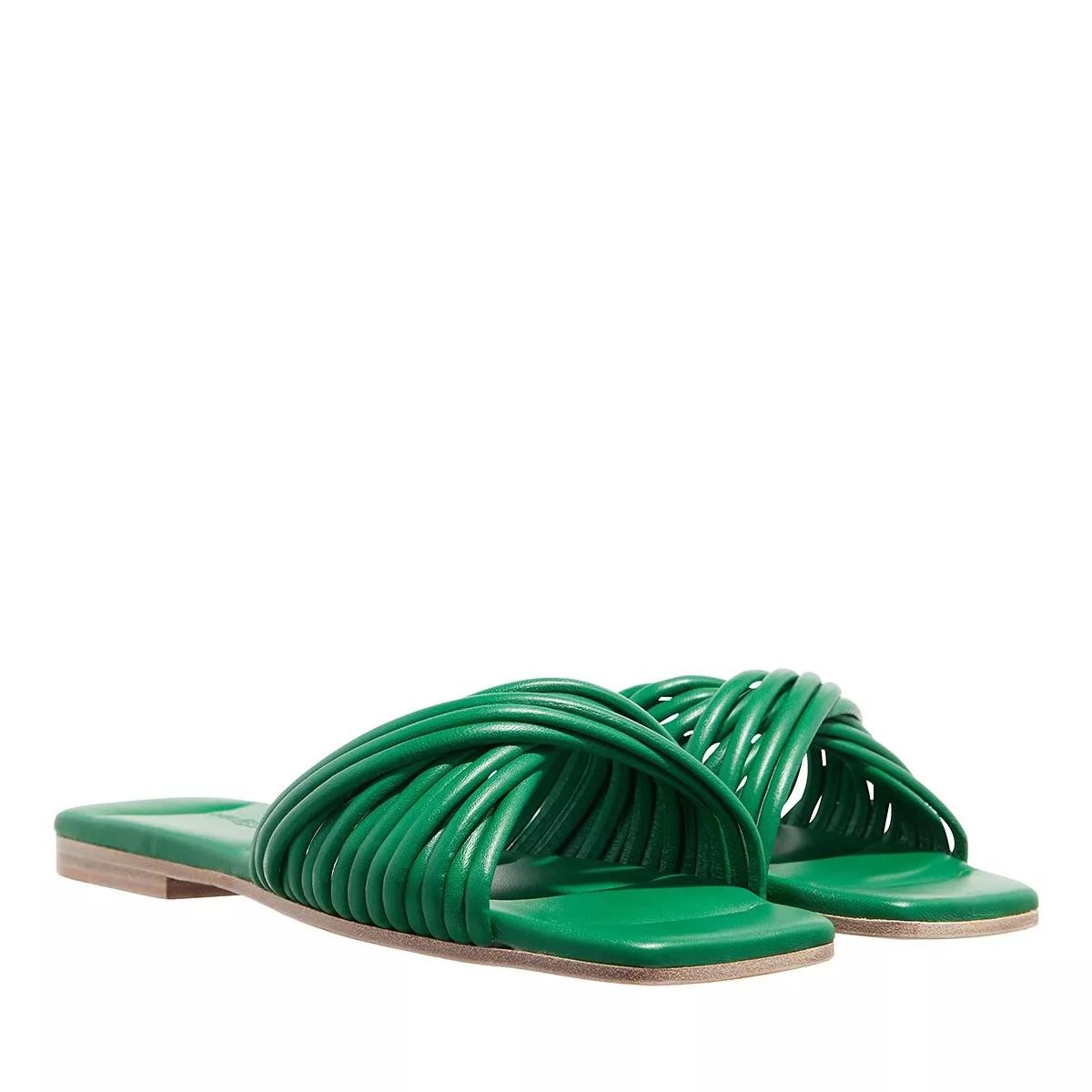 KENNEL & SCHMENGER Komfort Sandalen grün Slide