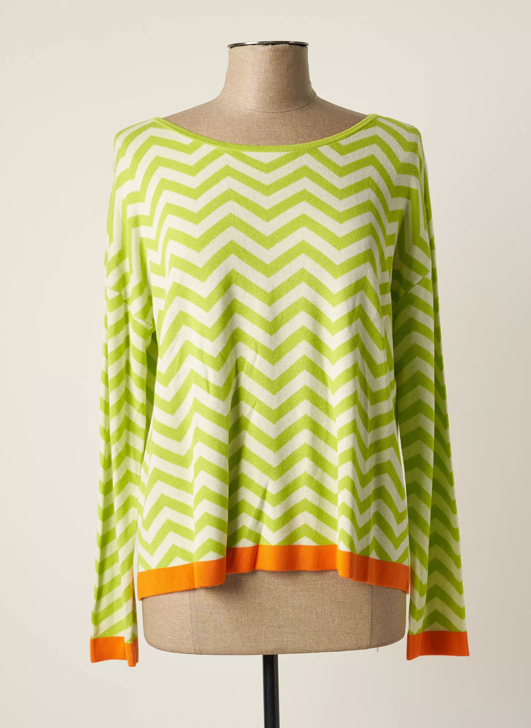 Surkana Pulls Femme couleur vert