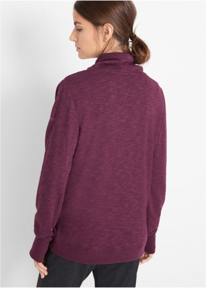 Sweatshirt mit Schalkragen