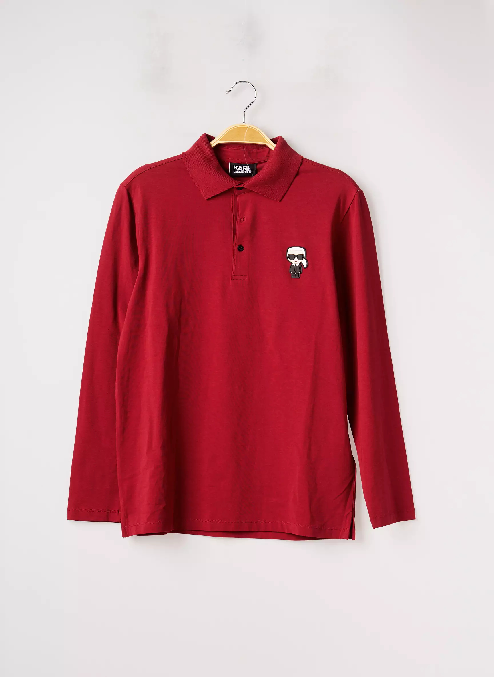Karl Lagerfeld Polos Homme couleur rouge