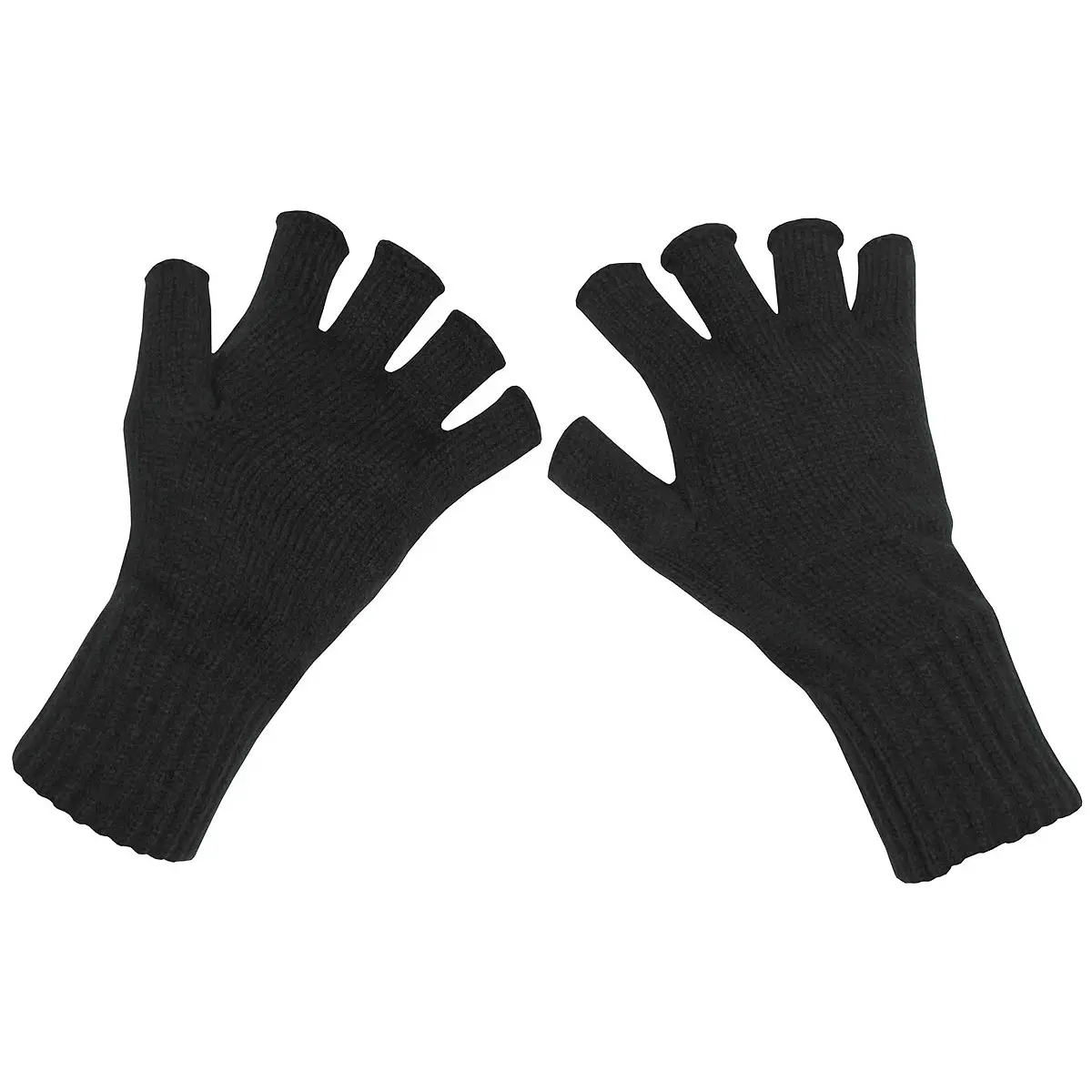 Fingerlinge Polyacryl schwarz