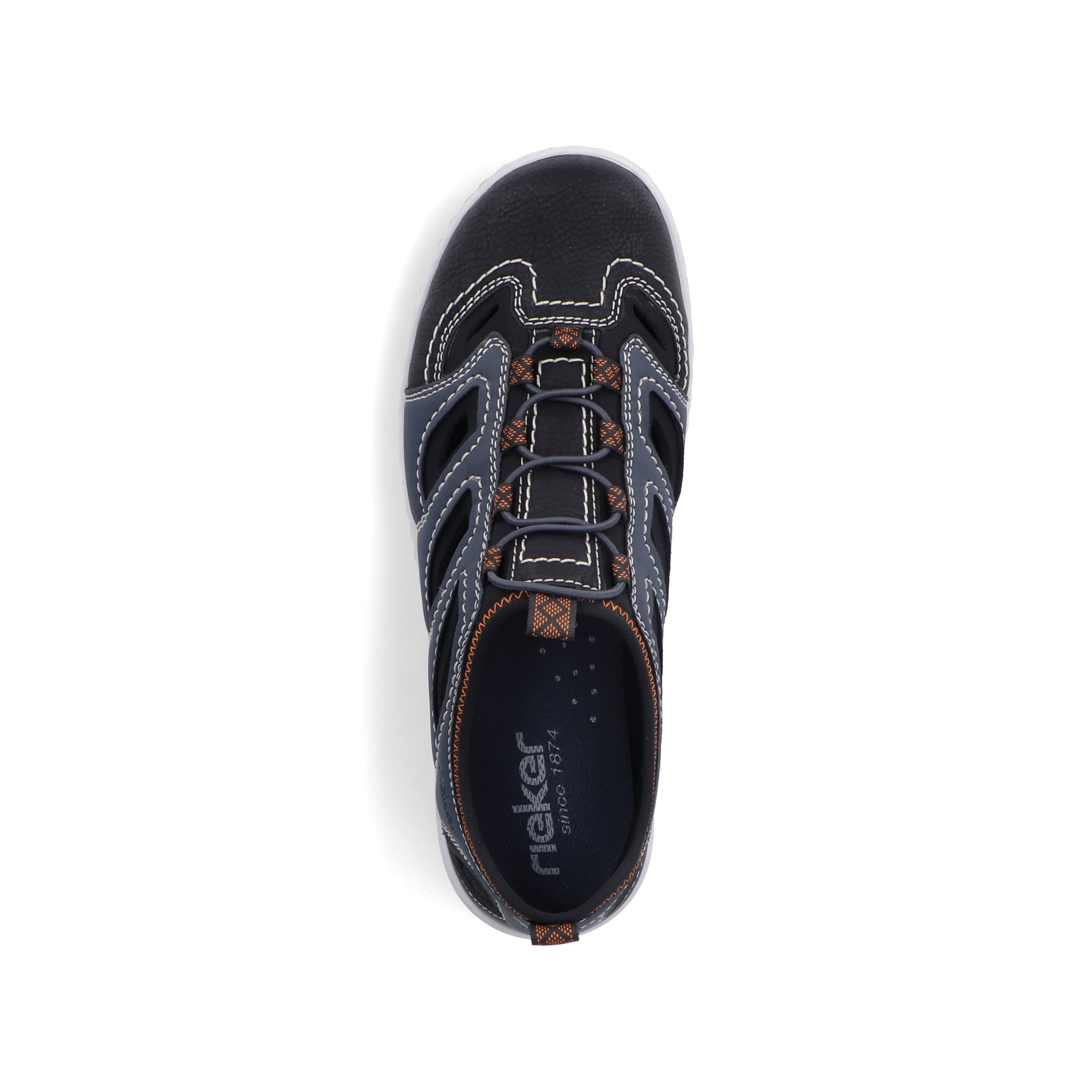 Rieker Herren Slipper schieferblau