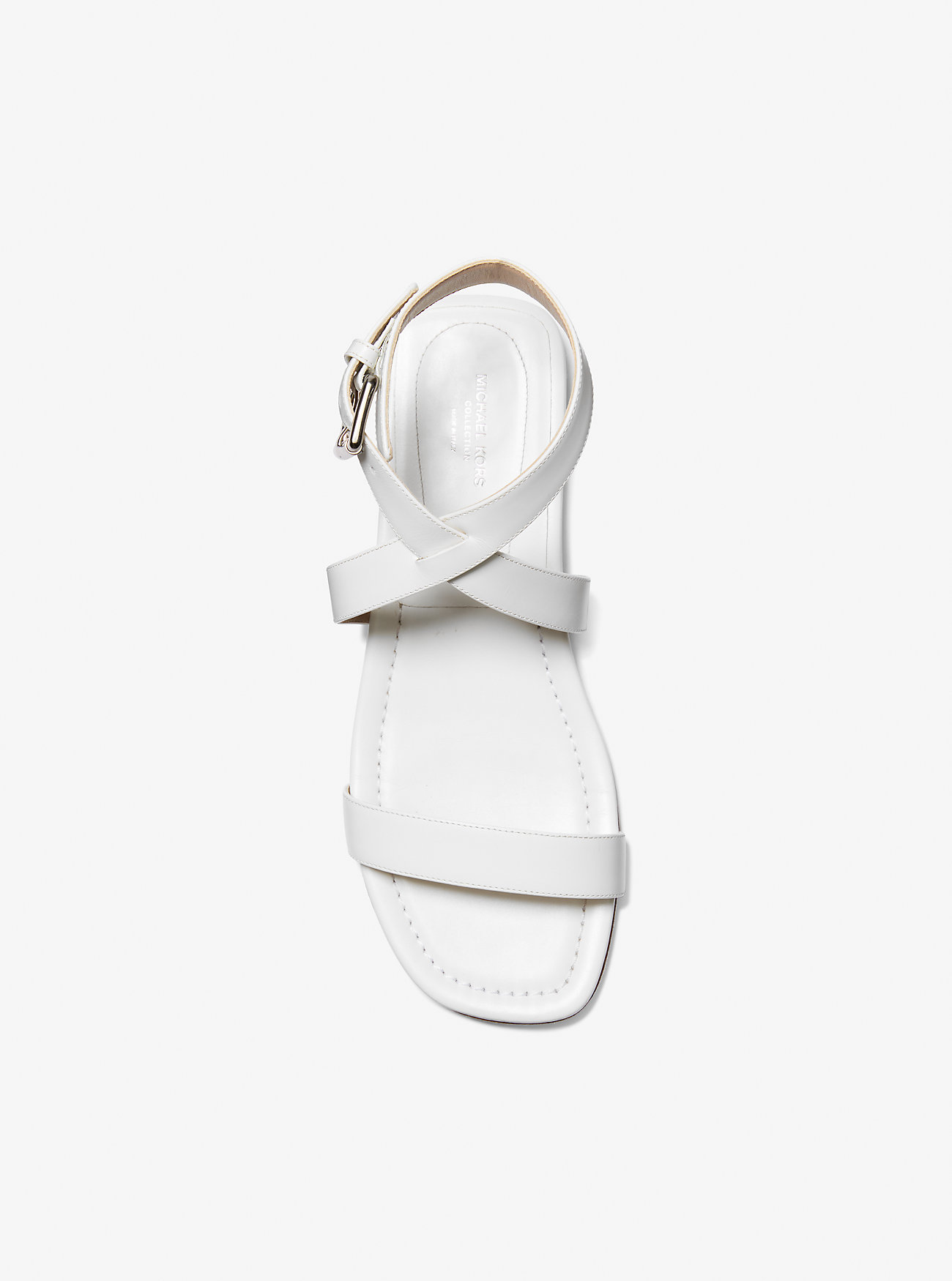 Bridgette Leather Sandal - OPTIC WHITE