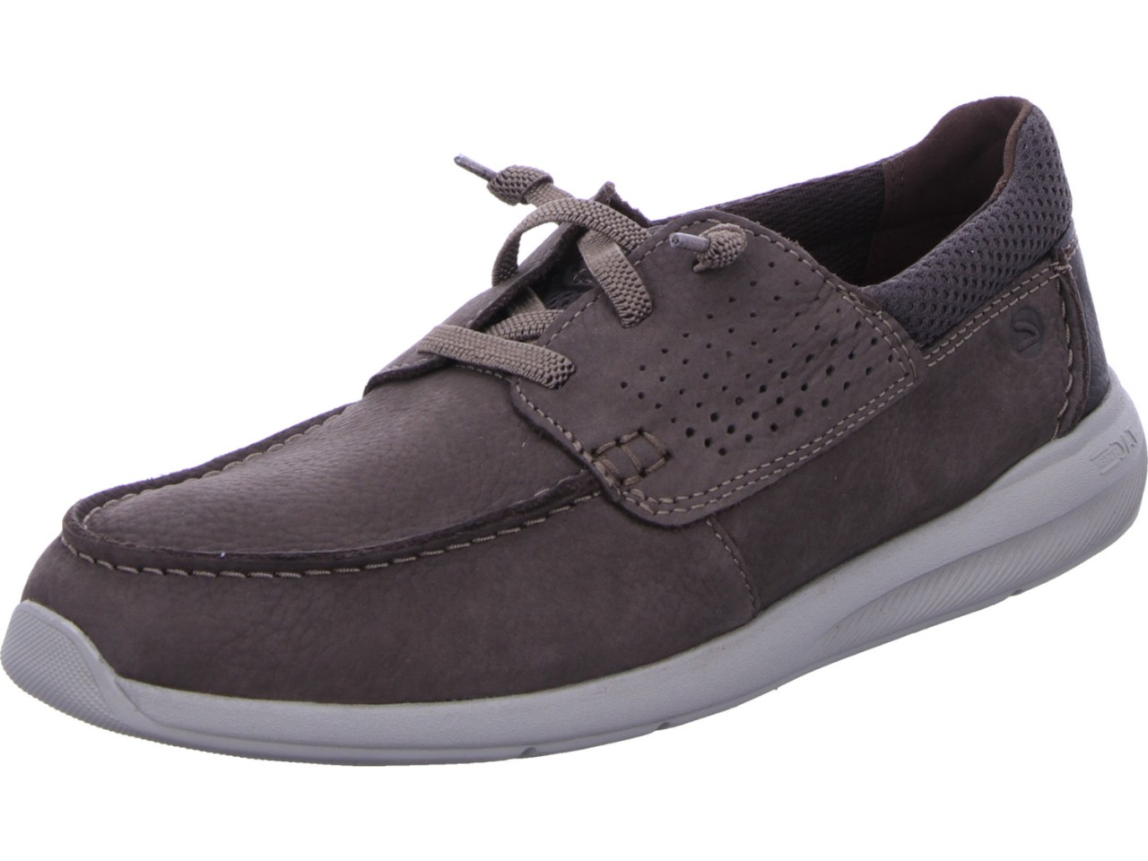 CLARKS Komfort Slipper braun Gorwin Moc