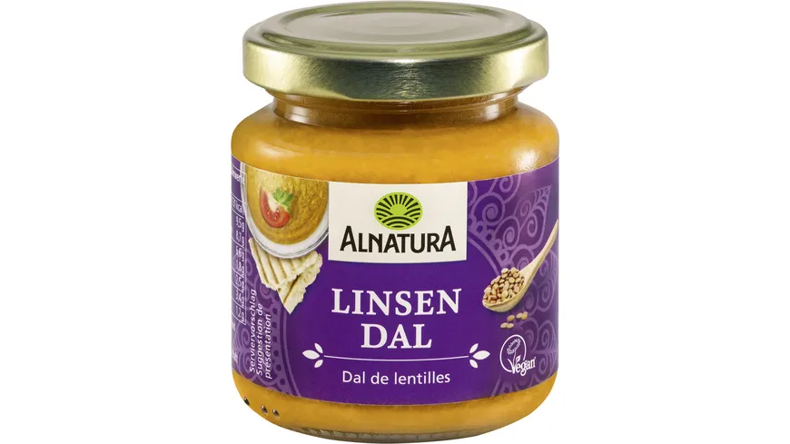 Alnatura Bio Brotaufstrich Linsen Dal 115 g