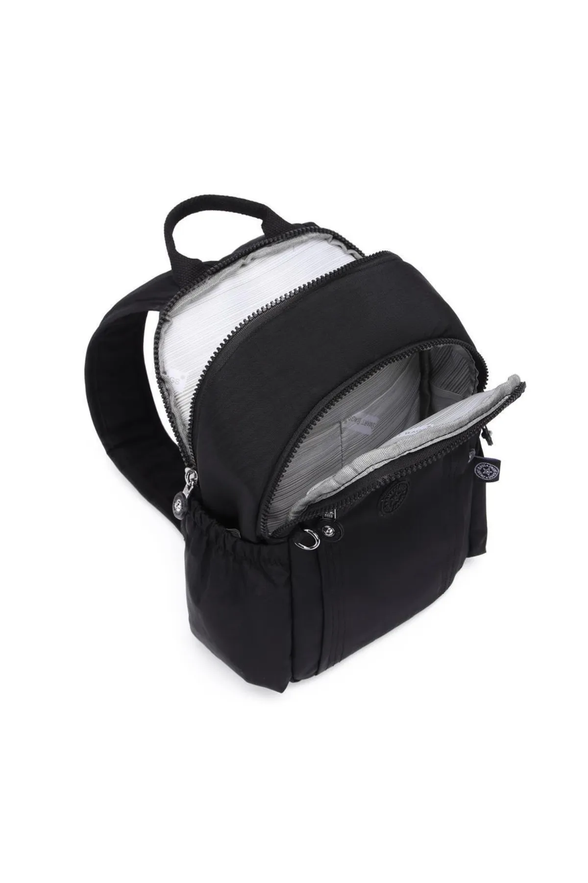SMART BAGS  Kleiner Damen-Rucksack aus Crinkle-Stoff 3179