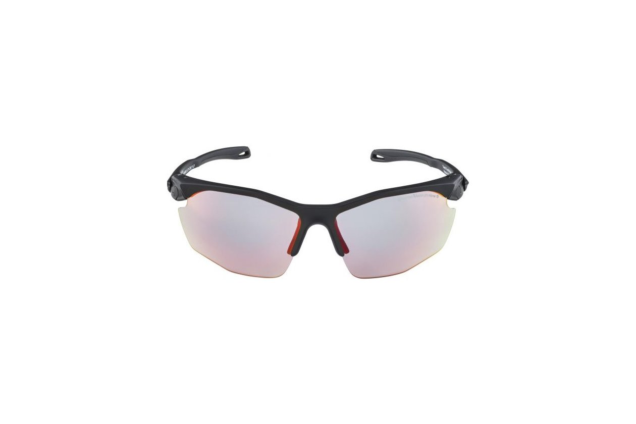 Alpina Twist Five HR QV black matt / rainbow mirror lens