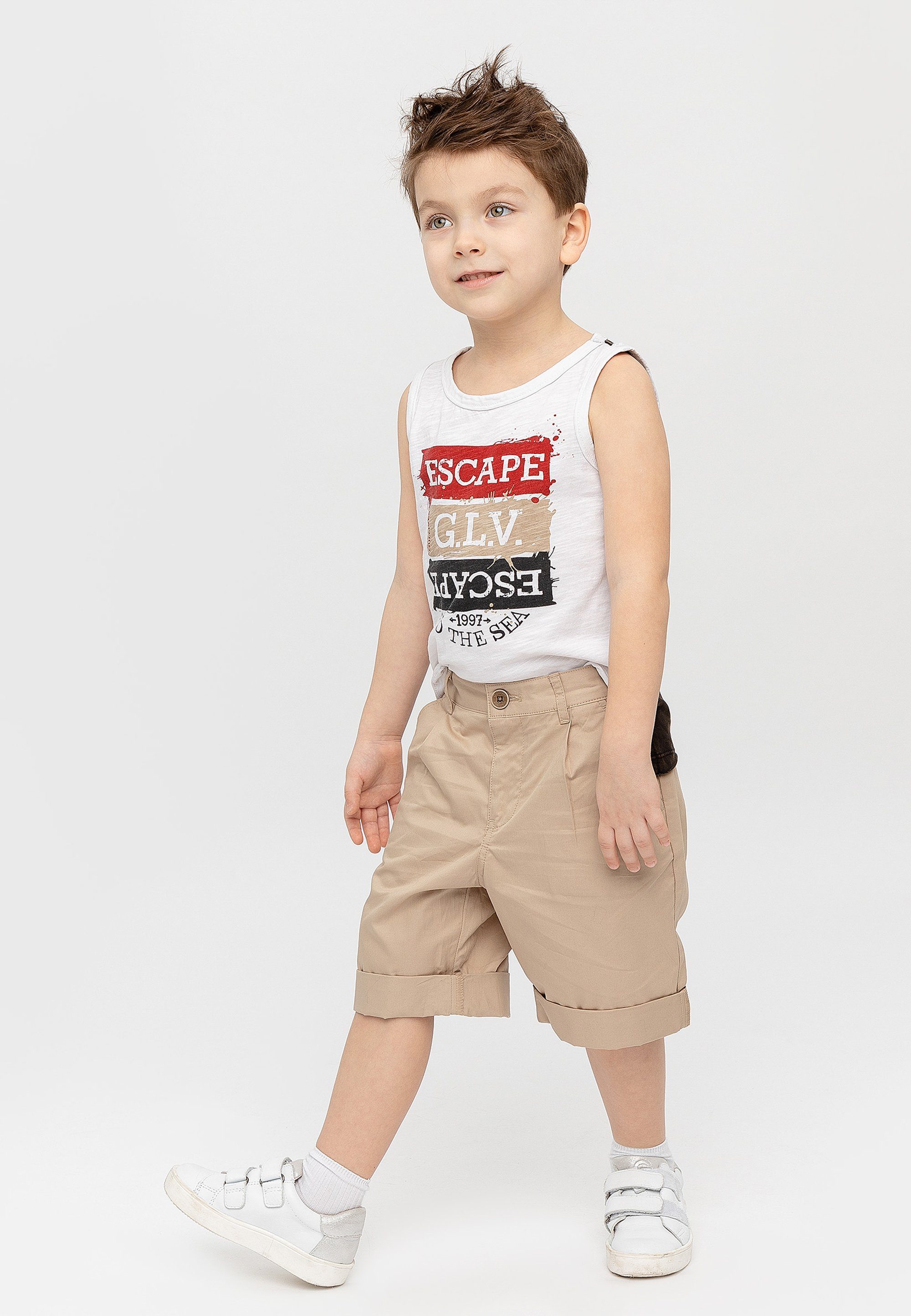 Gulliver Shorts Casual Bermudas mit gekrempelten Beinen