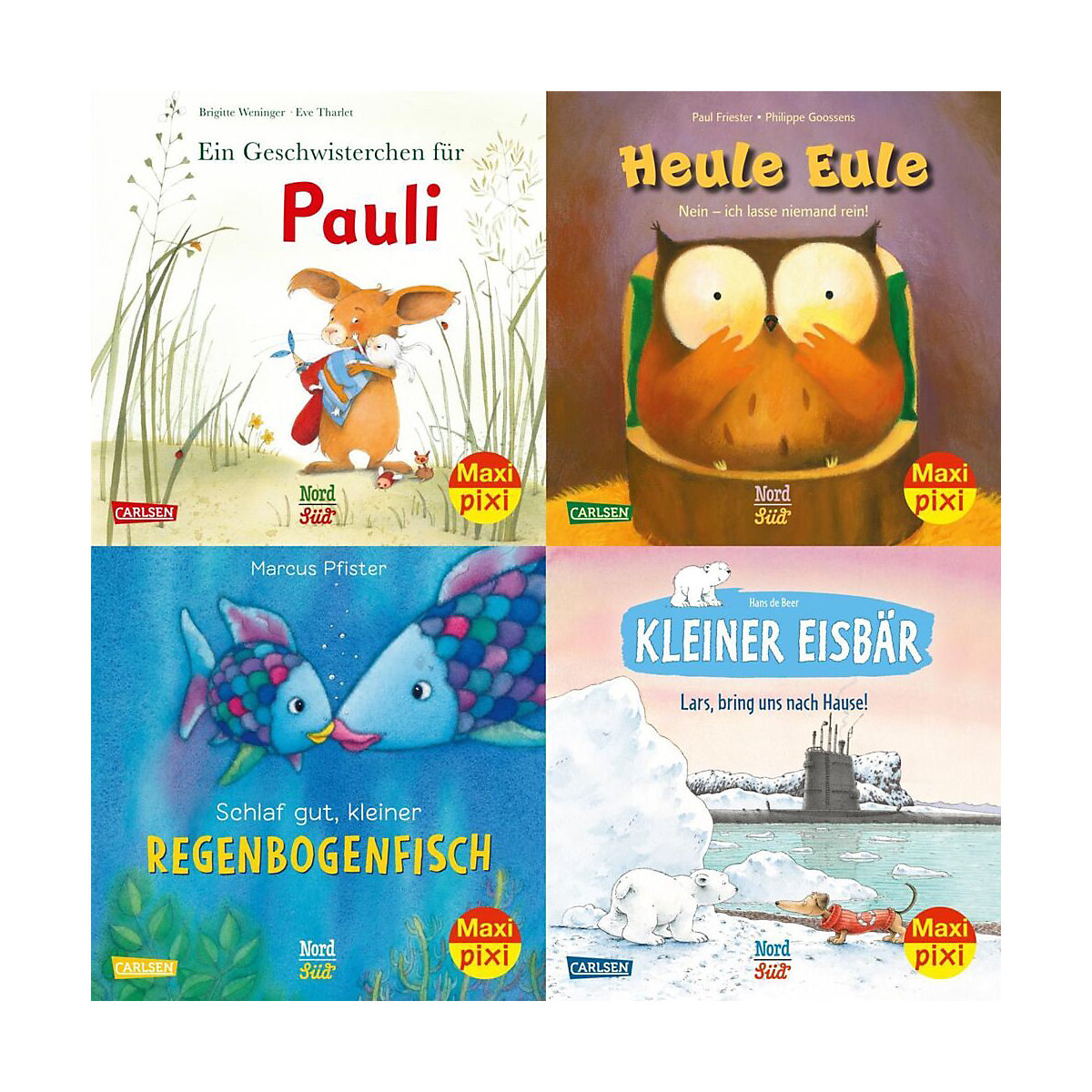 Maxi-Pixi-4er-Set 79: Bilderbuch-Stars bei Maxi Pixi (4x1 Exemplar)