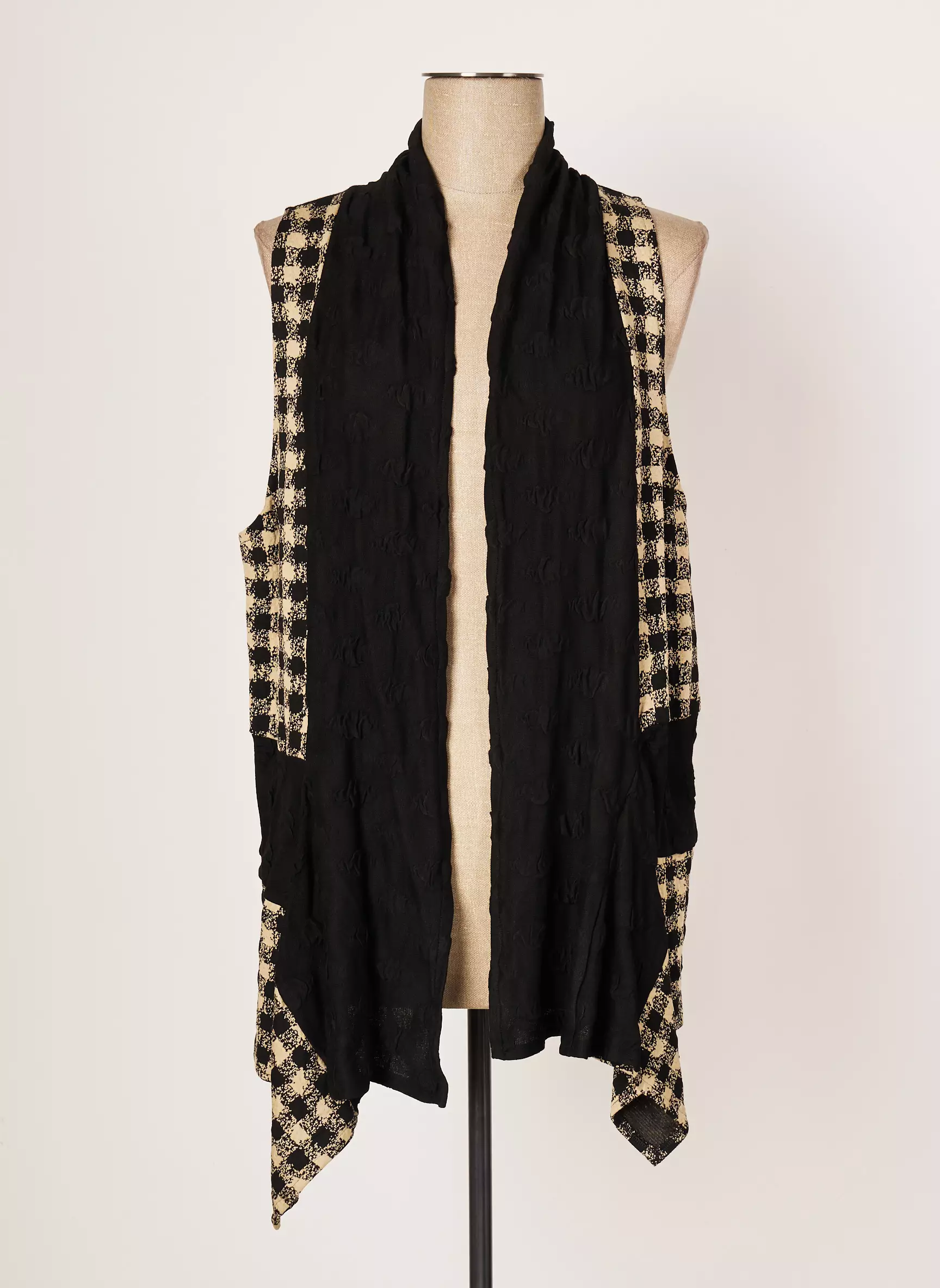 Franck Anna Gilet Femme couleur noir