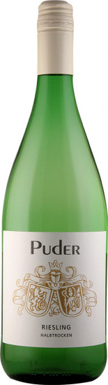 2023 Riesling halbtrocken 1,0 L - Weingut Puder