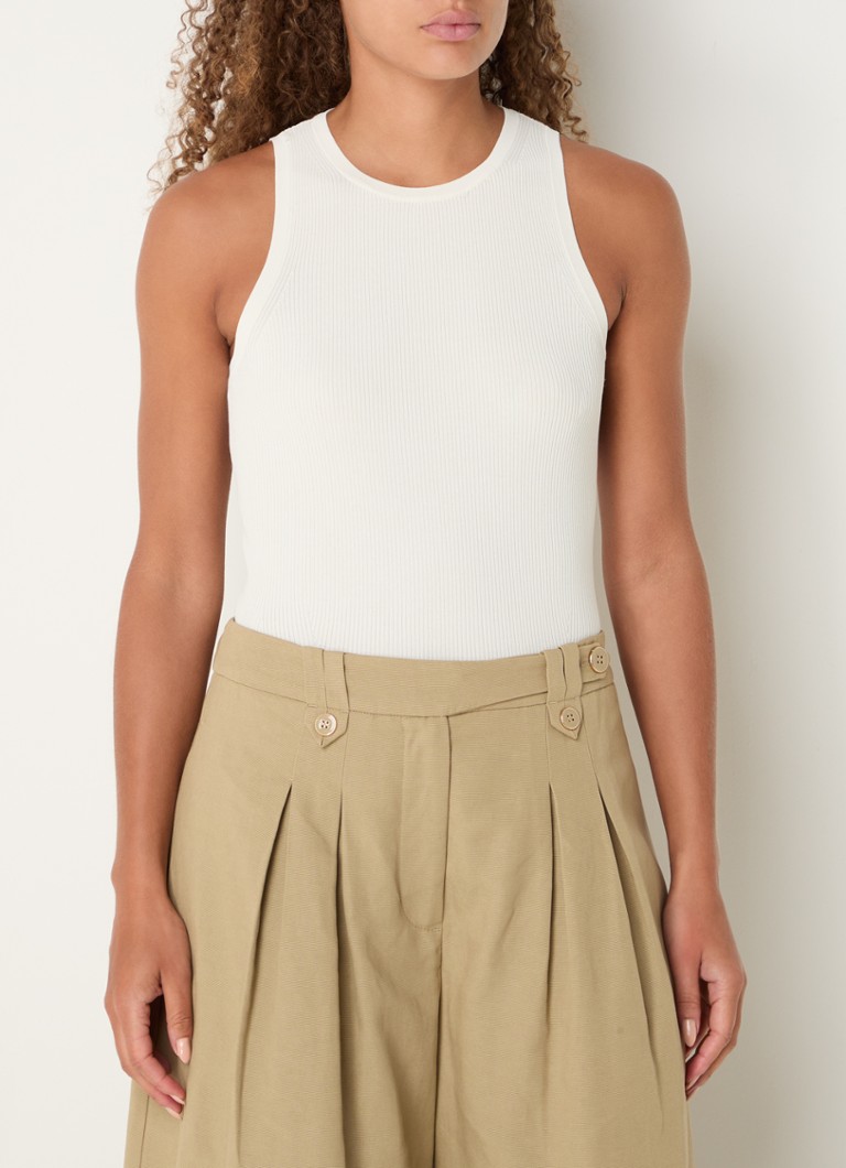 Ralph Lauren  Tanktop met ribstructuur