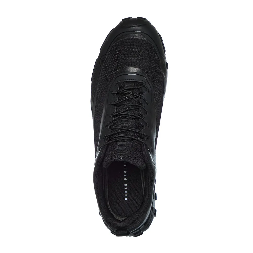 Norse Projects Lace Up Hyper Runner V08 NPF01-0015-9999 / schwarz