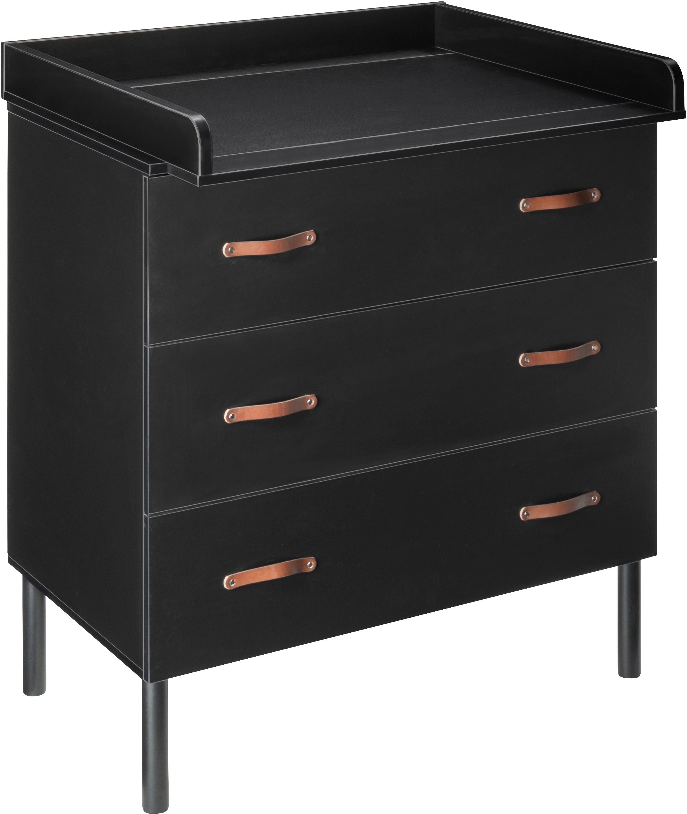 Schardt Wickelkommode Camiel Black, Made in Germany