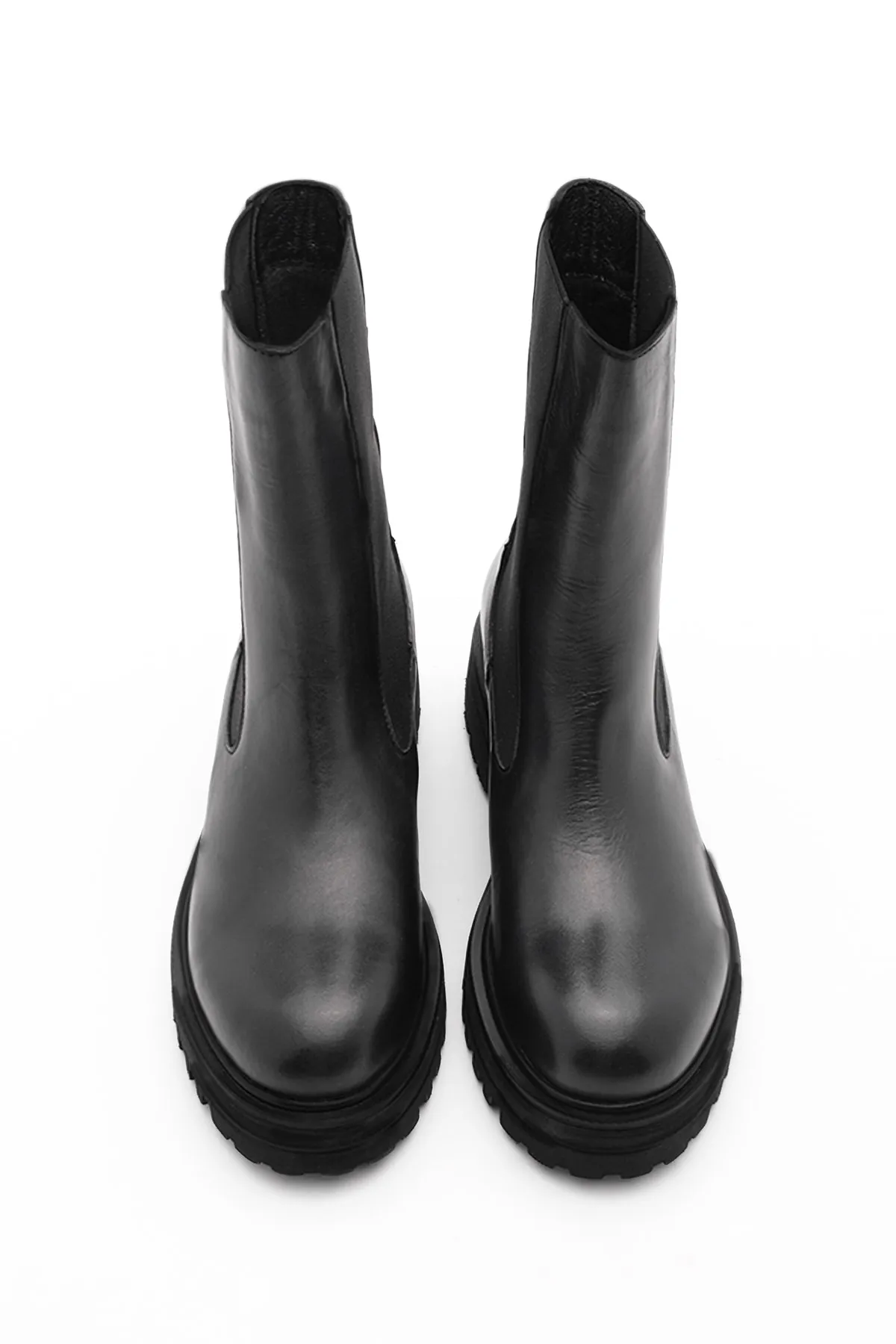 Marjin  Stiefelette - Schwarz - Flacher Absatz