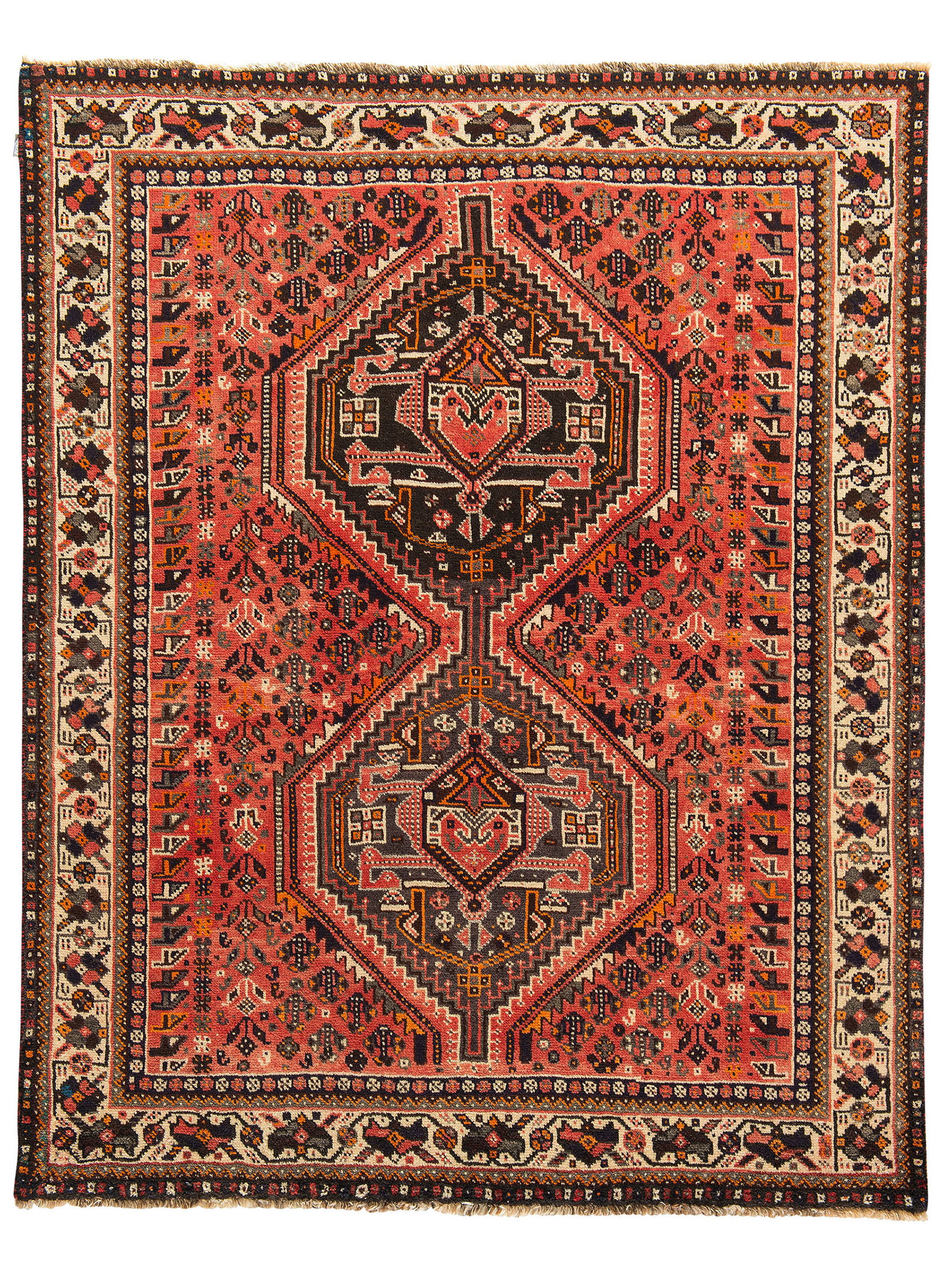 Shiraz ca. 158 x 195 cm, Unikat / Einzelstück