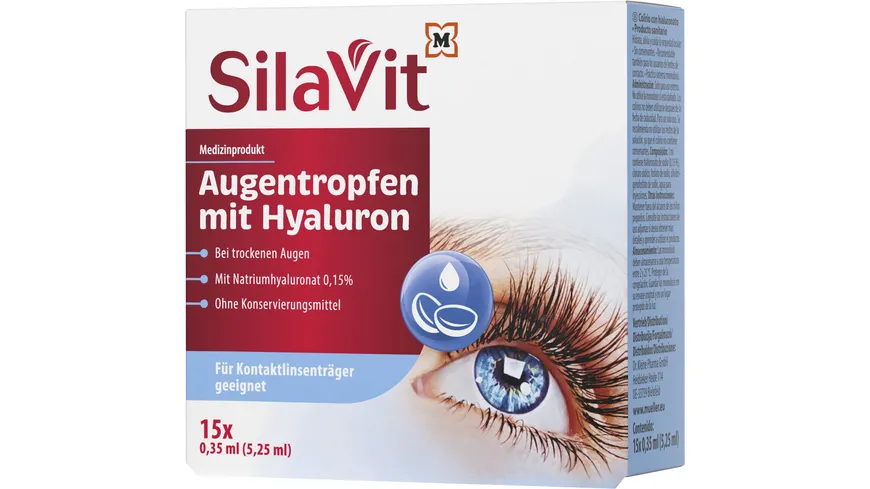 SilaVit  Augentropfen Hyaluron 5.2 ml