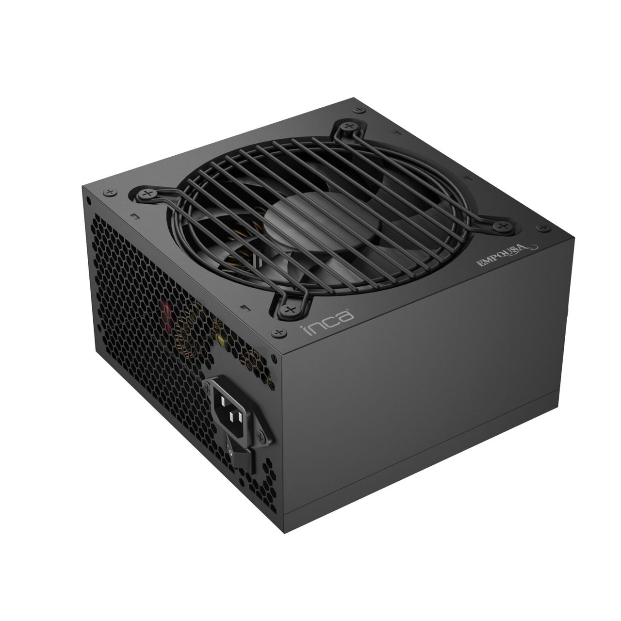 Inca 650W Bronze Netzteil für PC 120-mm-Lüfter mit Schutzfunktionen Schwarz